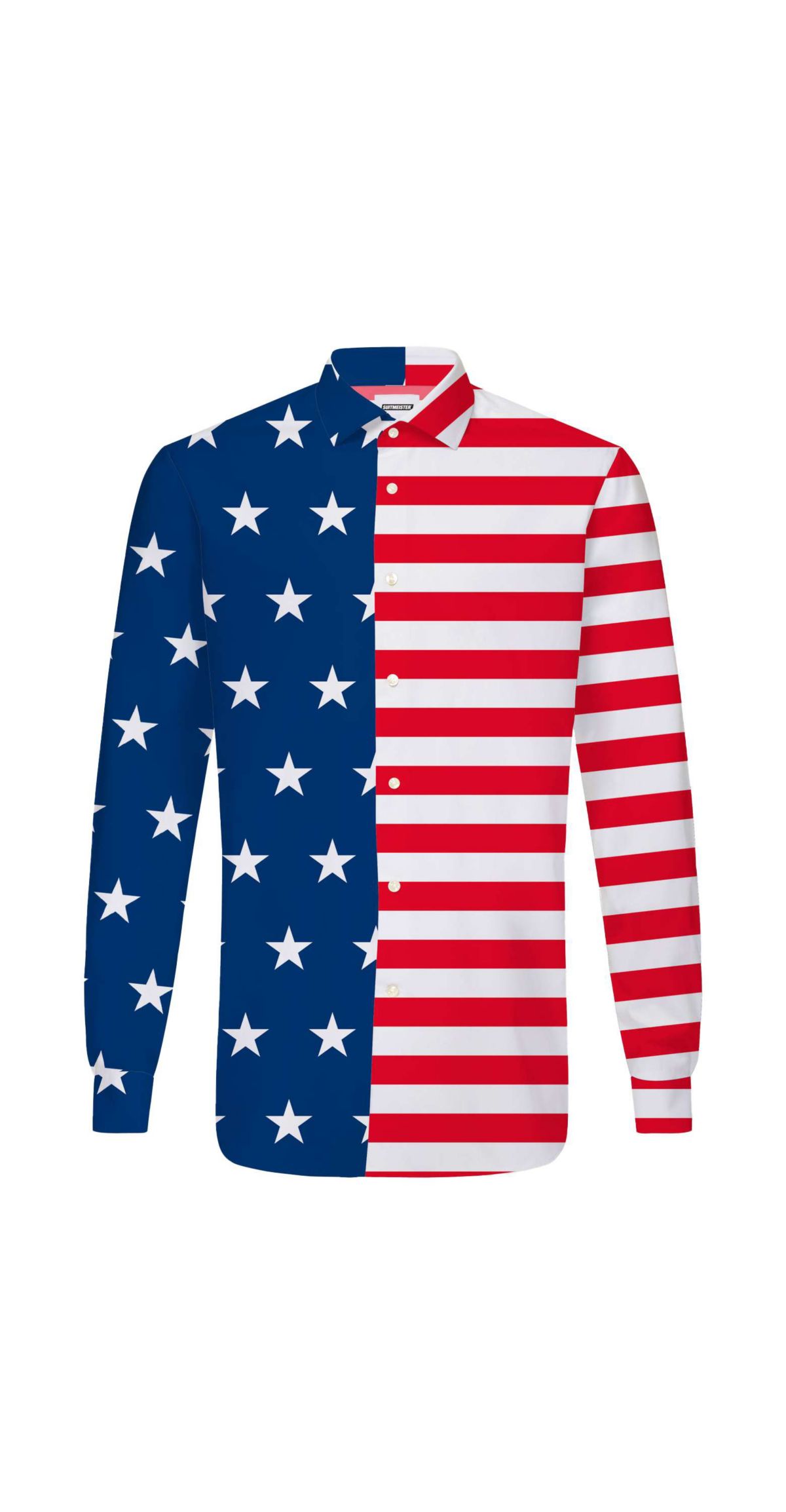 USA Flag Long Sleeve Shirt