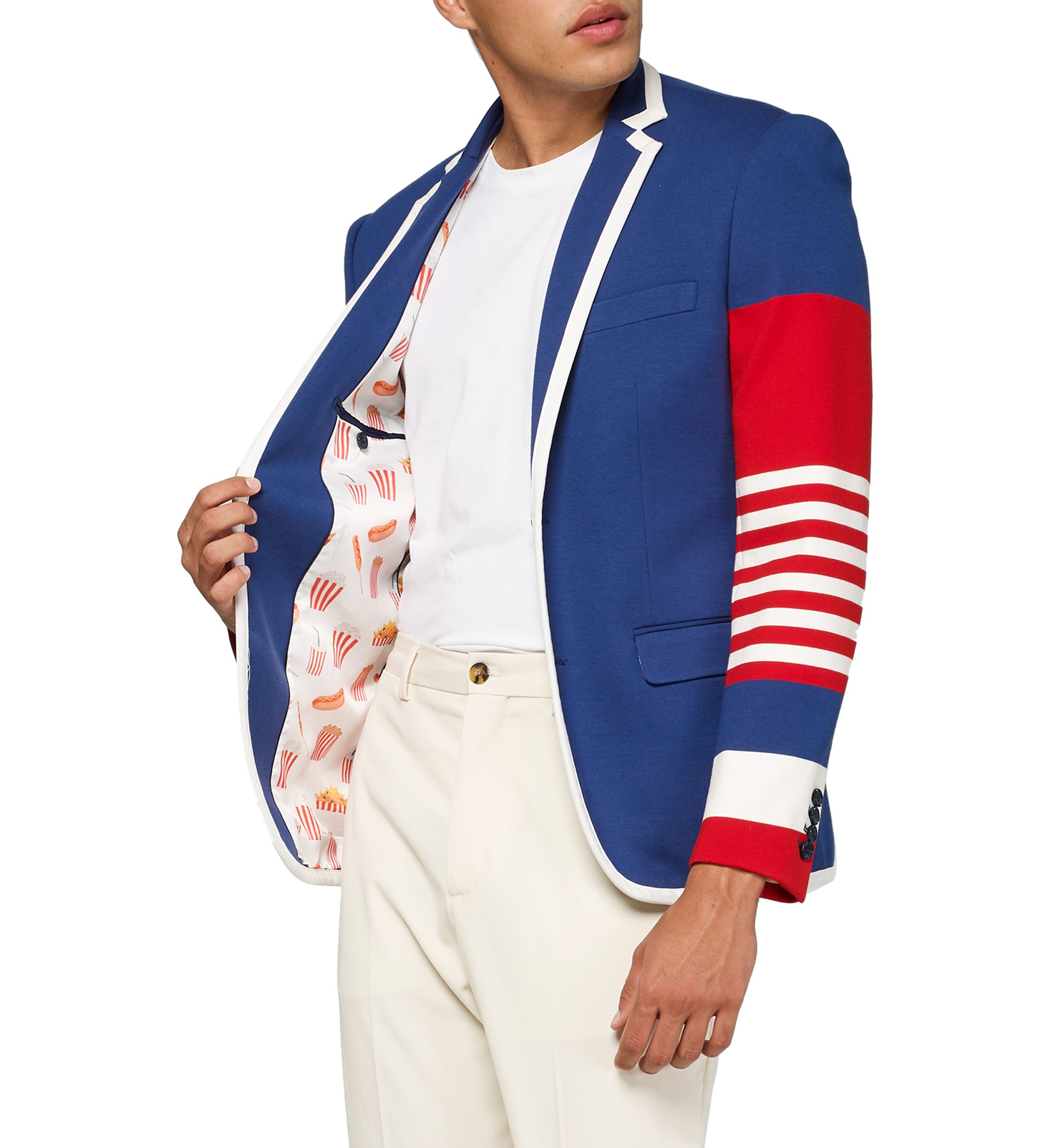 NCAA Georgia State Panthers Mens Deluxe Blazer  Supportswear Dandy Fan Blazer
