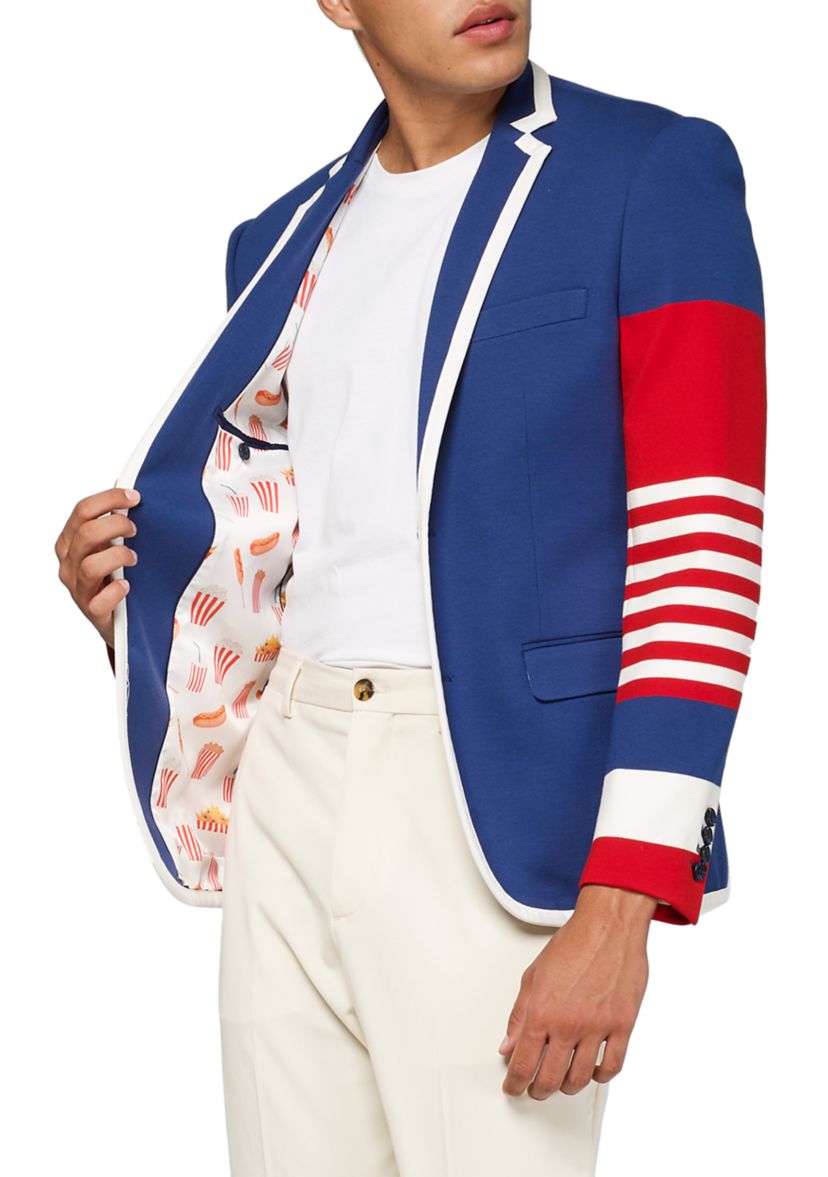 NCAA Georgia State Panthers Mens Deluxe Blazer  Supportswear Dandy Fan Blazer