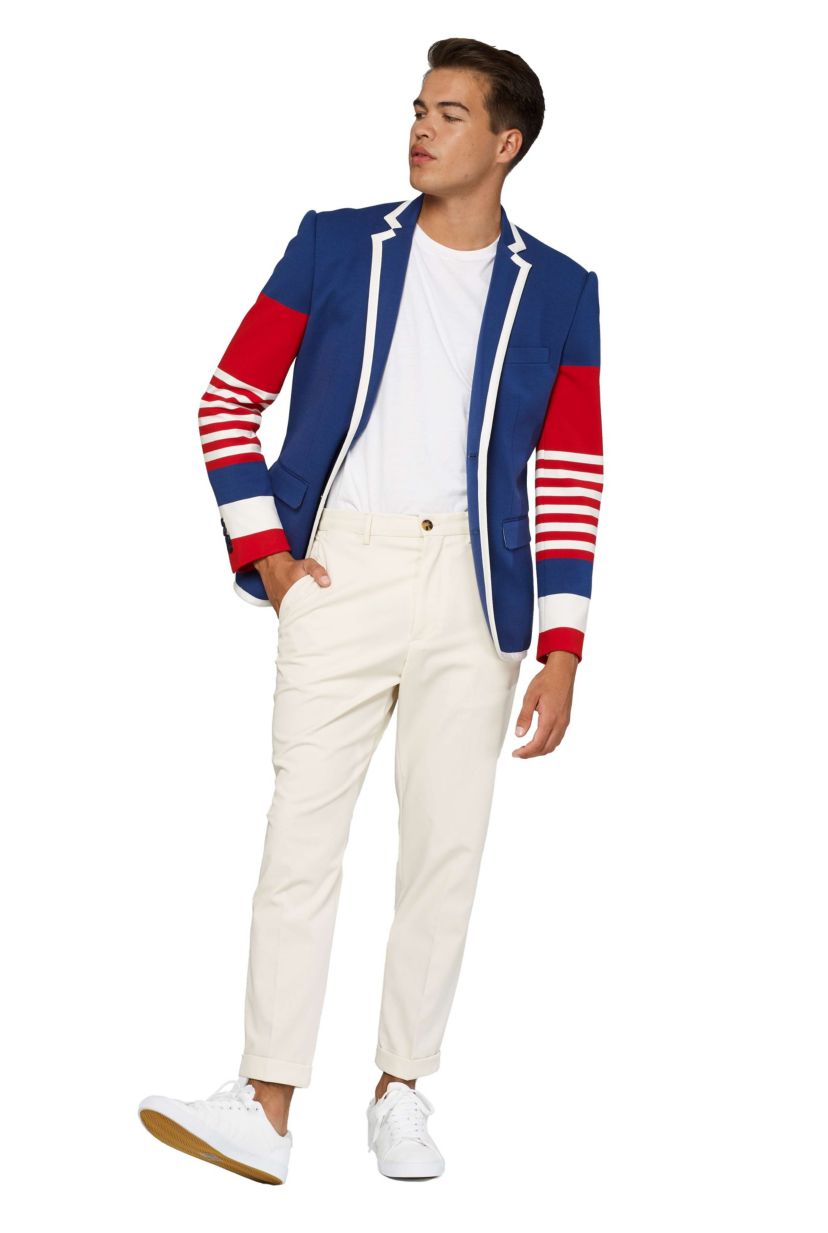 NCAA Georgia State Panthers Mens Deluxe Blazer  Supportswear Dandy Fan Blazer