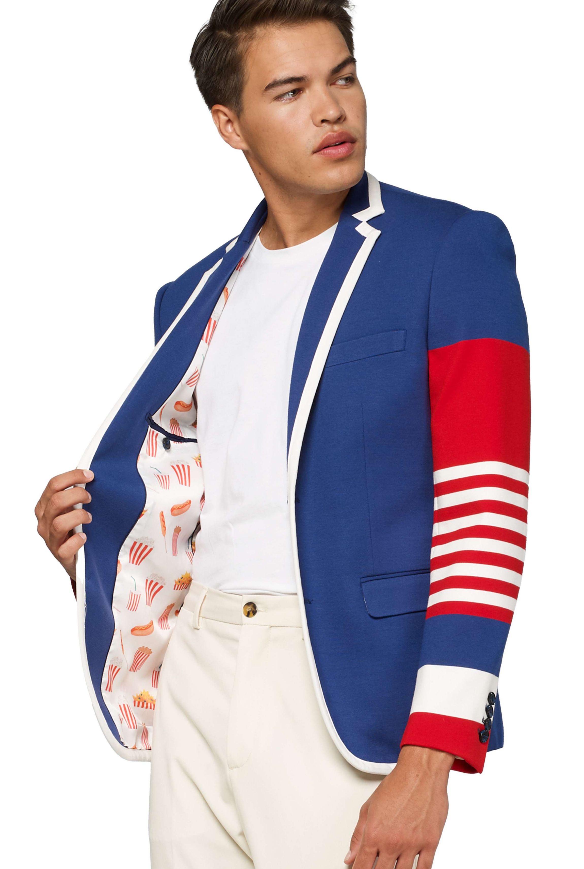 NCAA Georgia State Panthers Mens Deluxe Blazer  Supportswear Dandy Fan Blazer