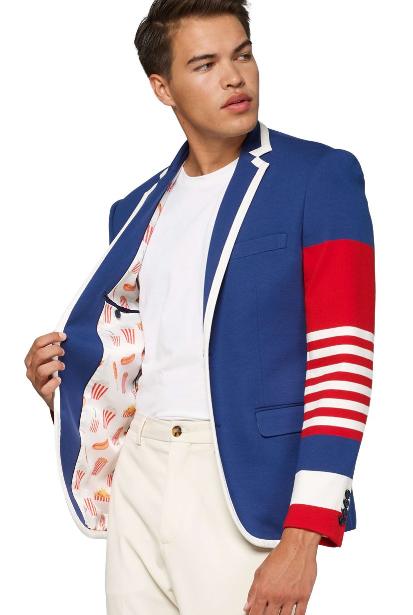 NCAA Georgia State Panthers Mens Deluxe Blazer  Supportswear Dandy Fan Blazer