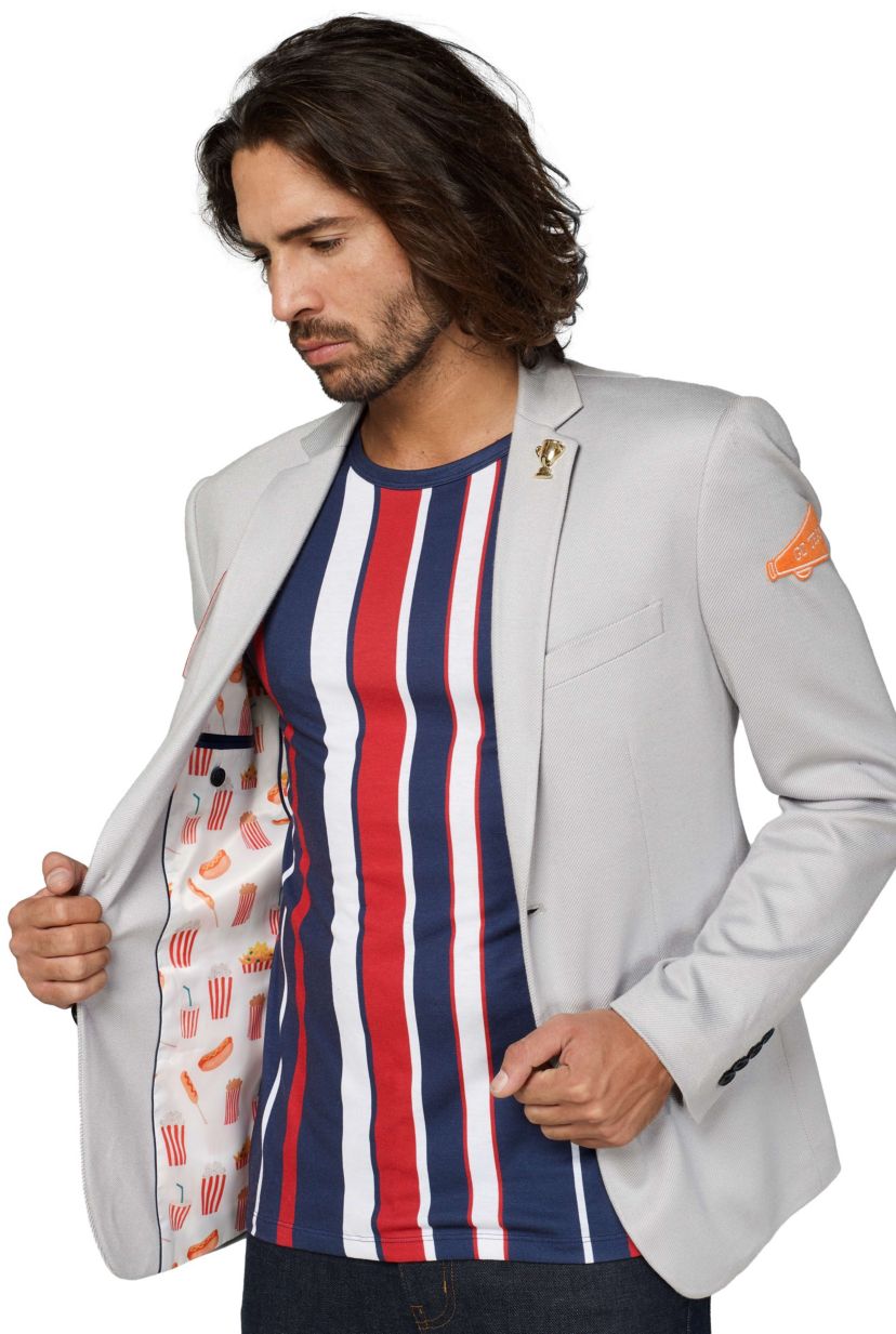 NCAA Iowa State Cyclones Mens Deluxe Blazer  Supportswear Sports Jersey Blazer