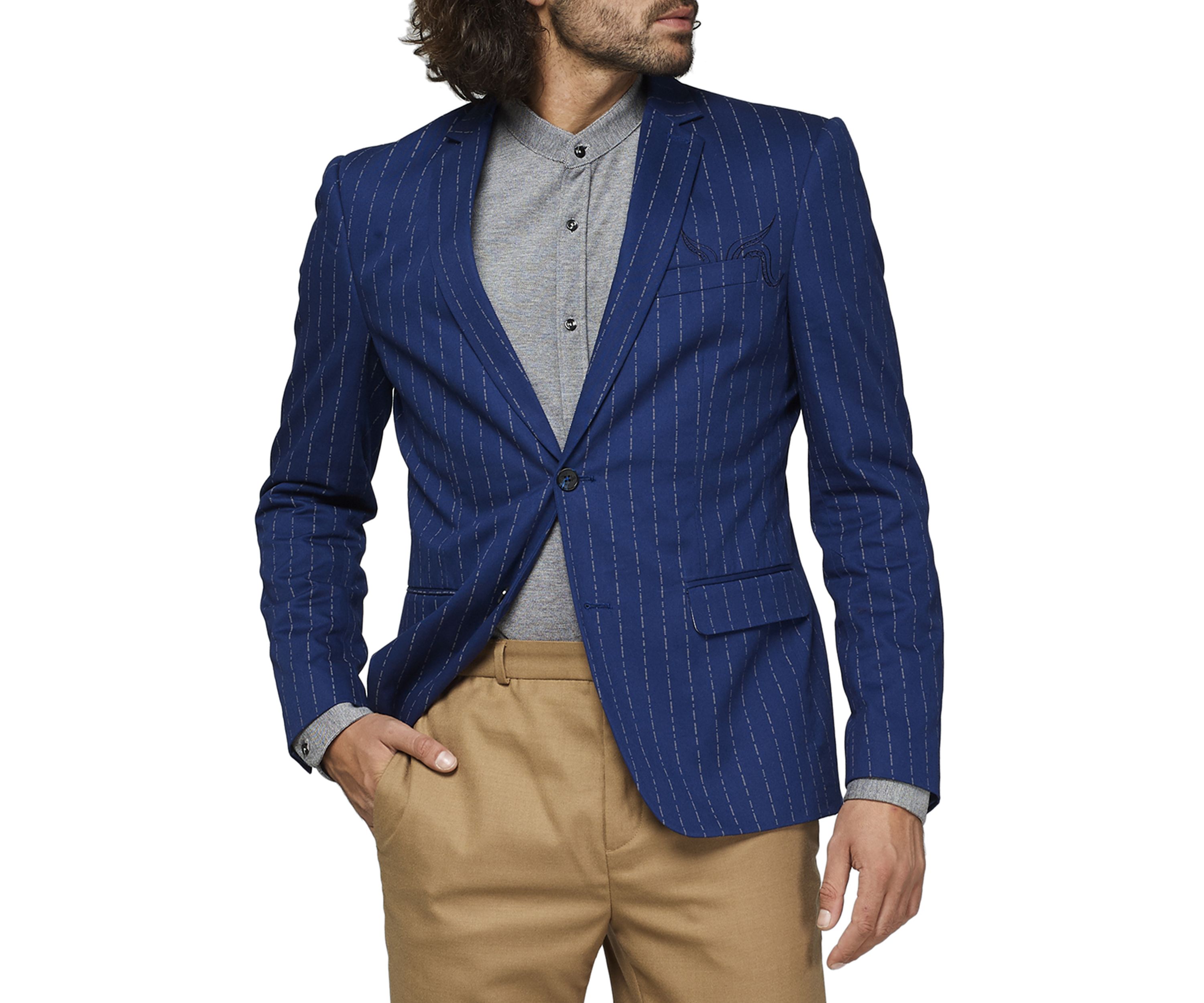 Michigan State Spartans Mens Deluxe Blazer  Uniform Captain Blazer