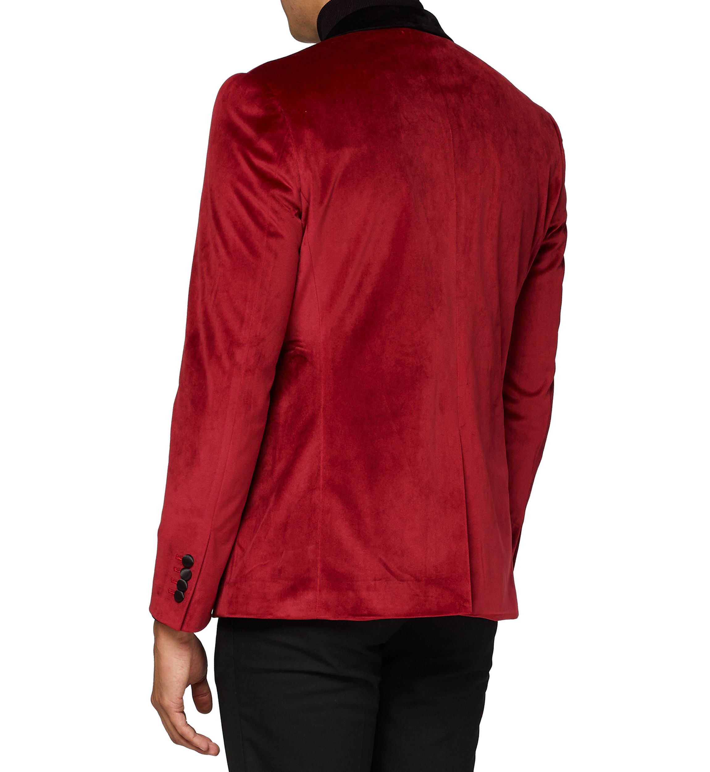 Dinner Jacket Burgundy Blazer