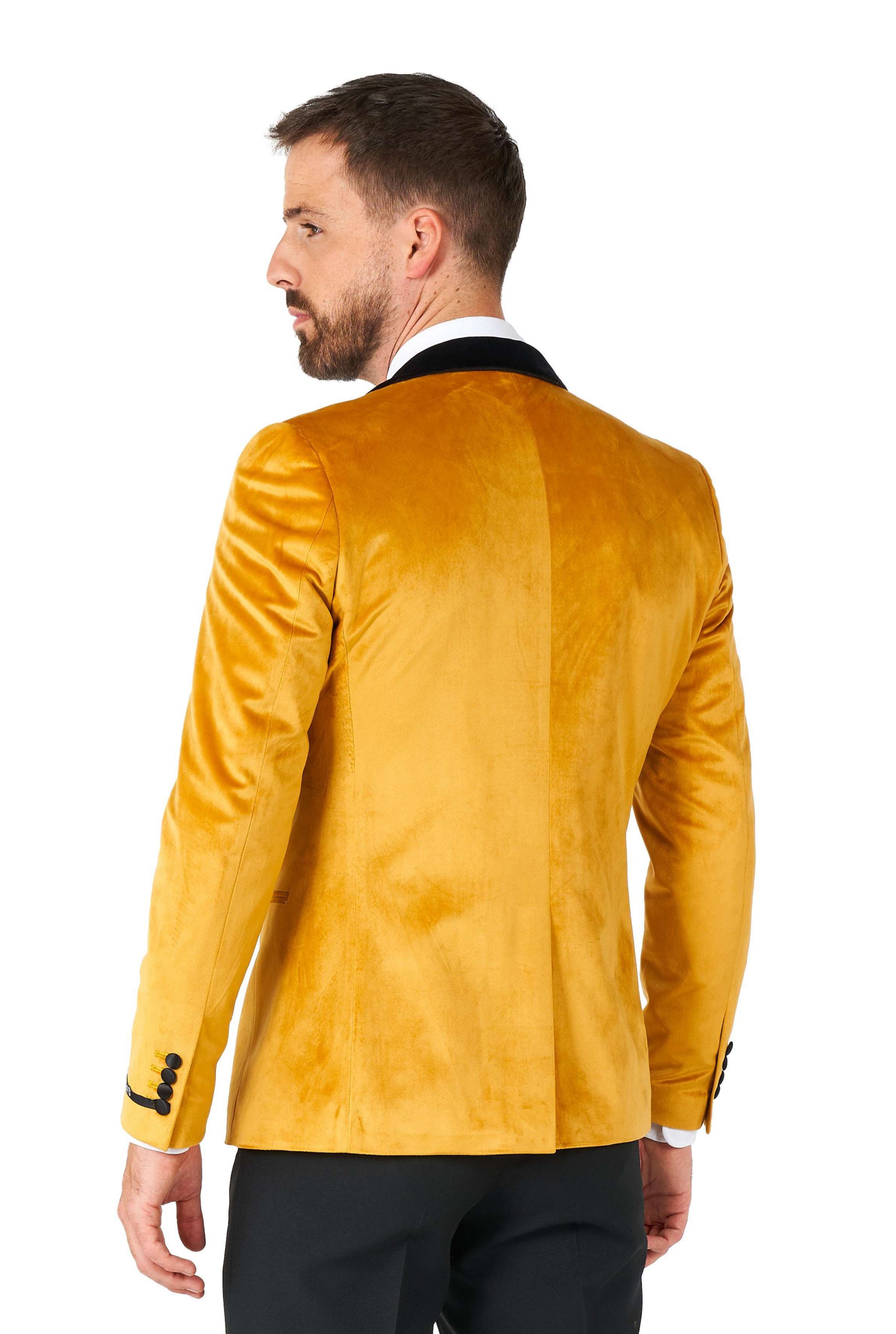 Dinner Jacket Gold Blazer