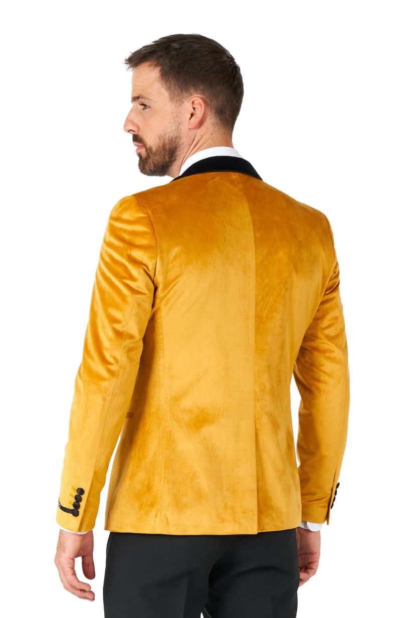 Dinner Jacket Gold Blazer