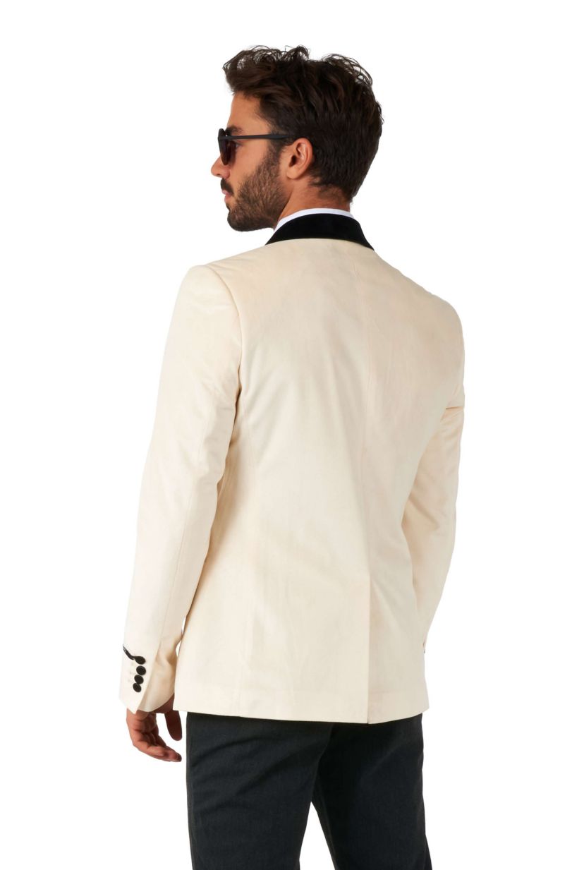 Dinner Jacket  Ivory Champagne  Blazer