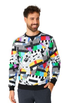 OppoSuits Men's Sweatshirt - Testival - Multicolor