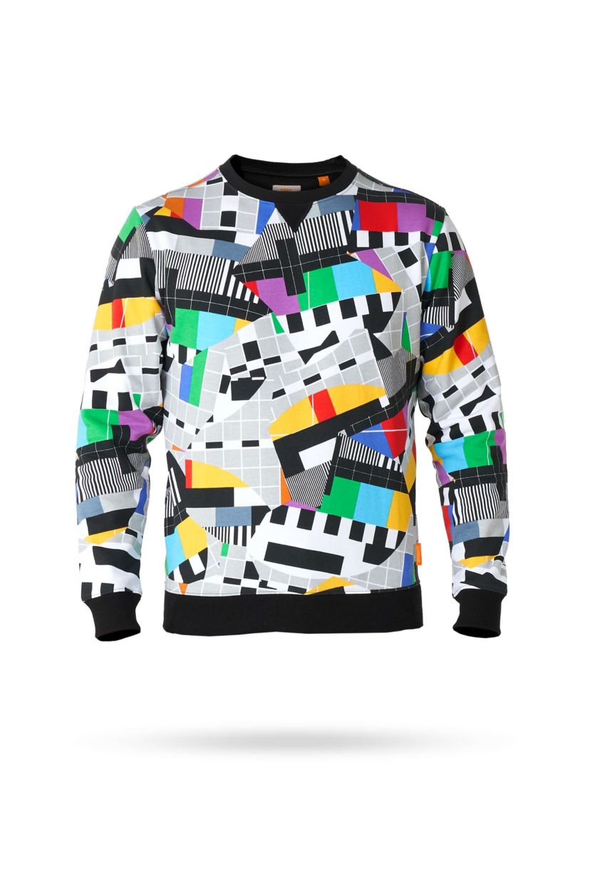 OppoSuits Mens Sweatshirt - Testival - Multicolor
