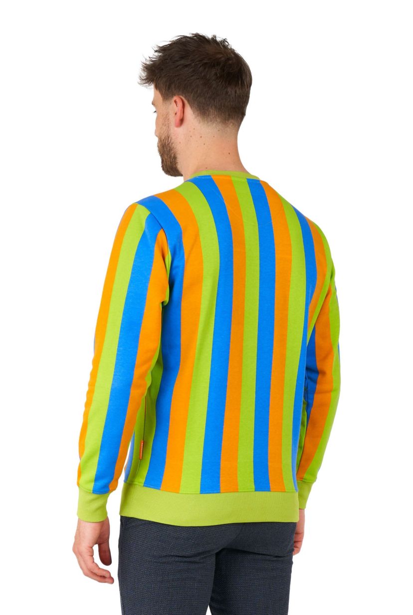 OppoSuits Mens Sweatshirt - Official Sesame Street Sweatshirt - Bert - Multicolor