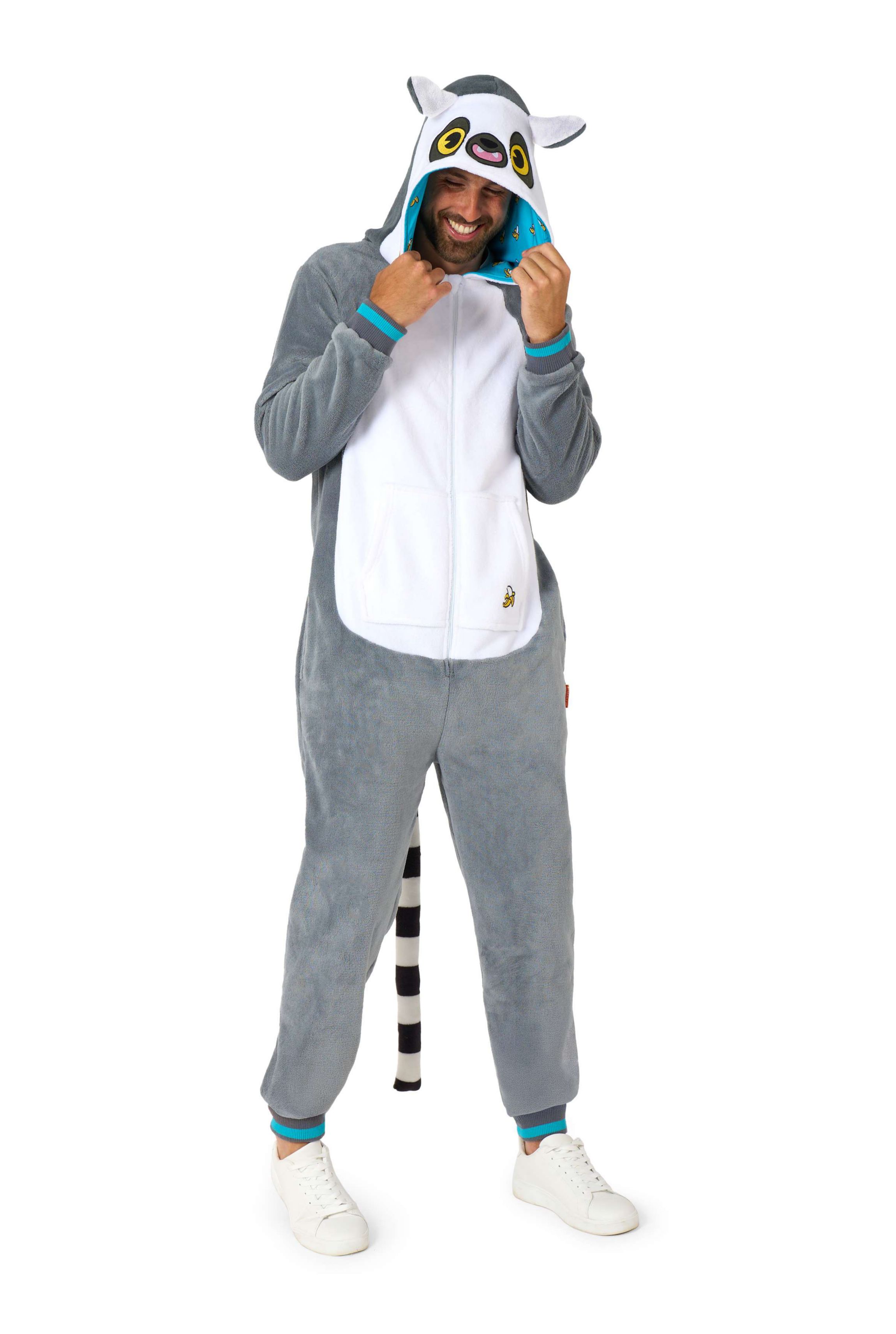 OppoSuits Giraffe Costume Outfit - Animal Body Suit for Adults - Brown