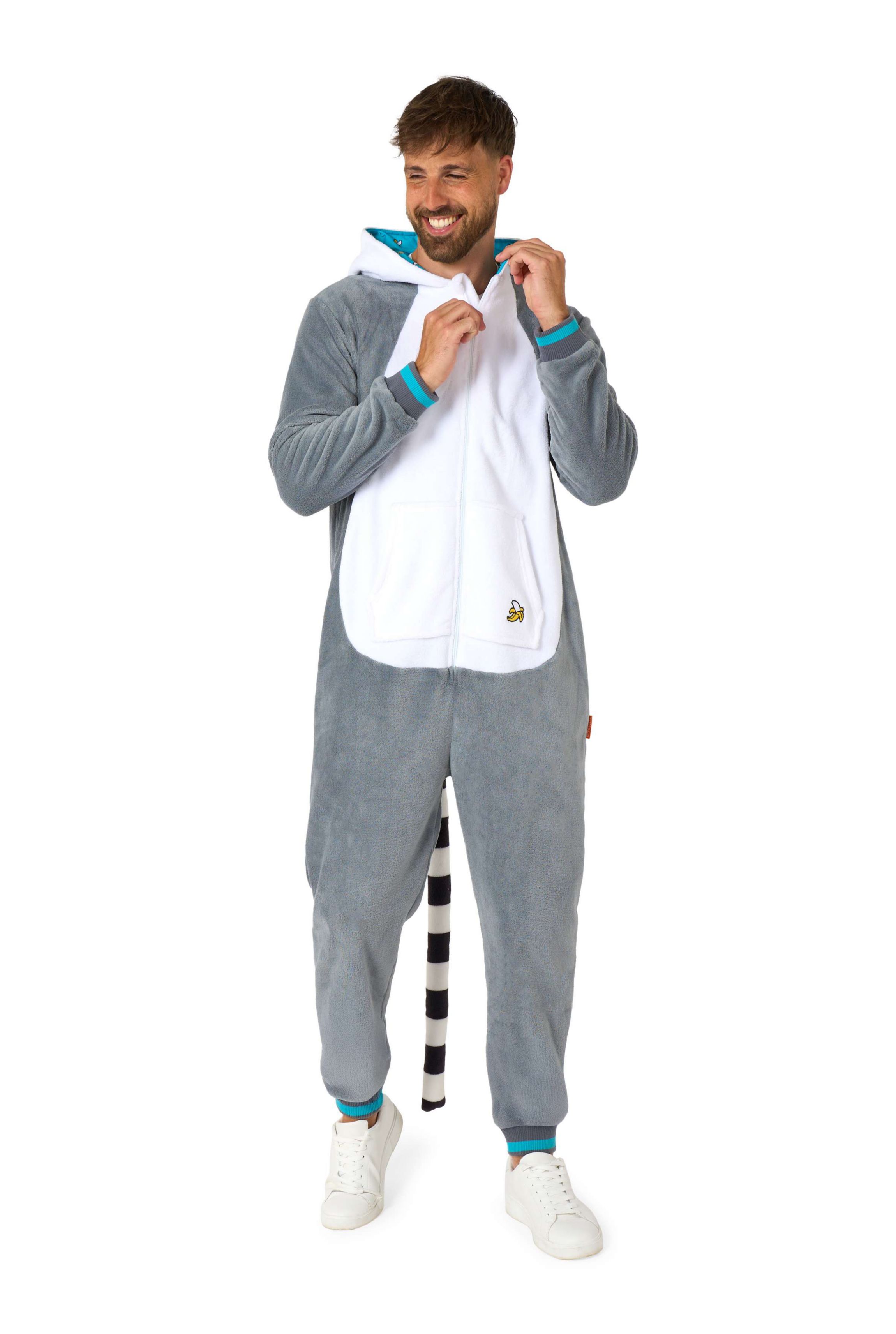 OppoSuits Giraffe Costume Outfit - Animal Body Suit for Adults - Brown
