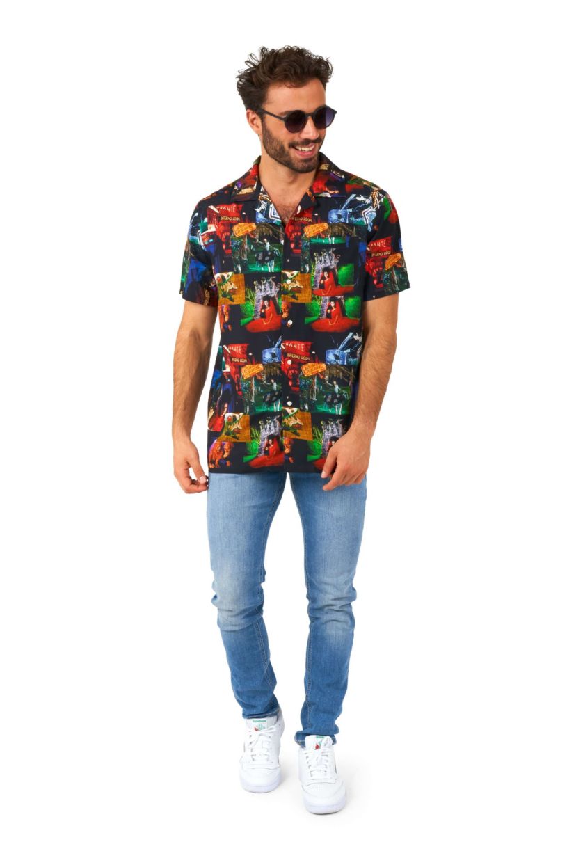 Beetlejuice™ Hawaiian Short Sleeve Shirt