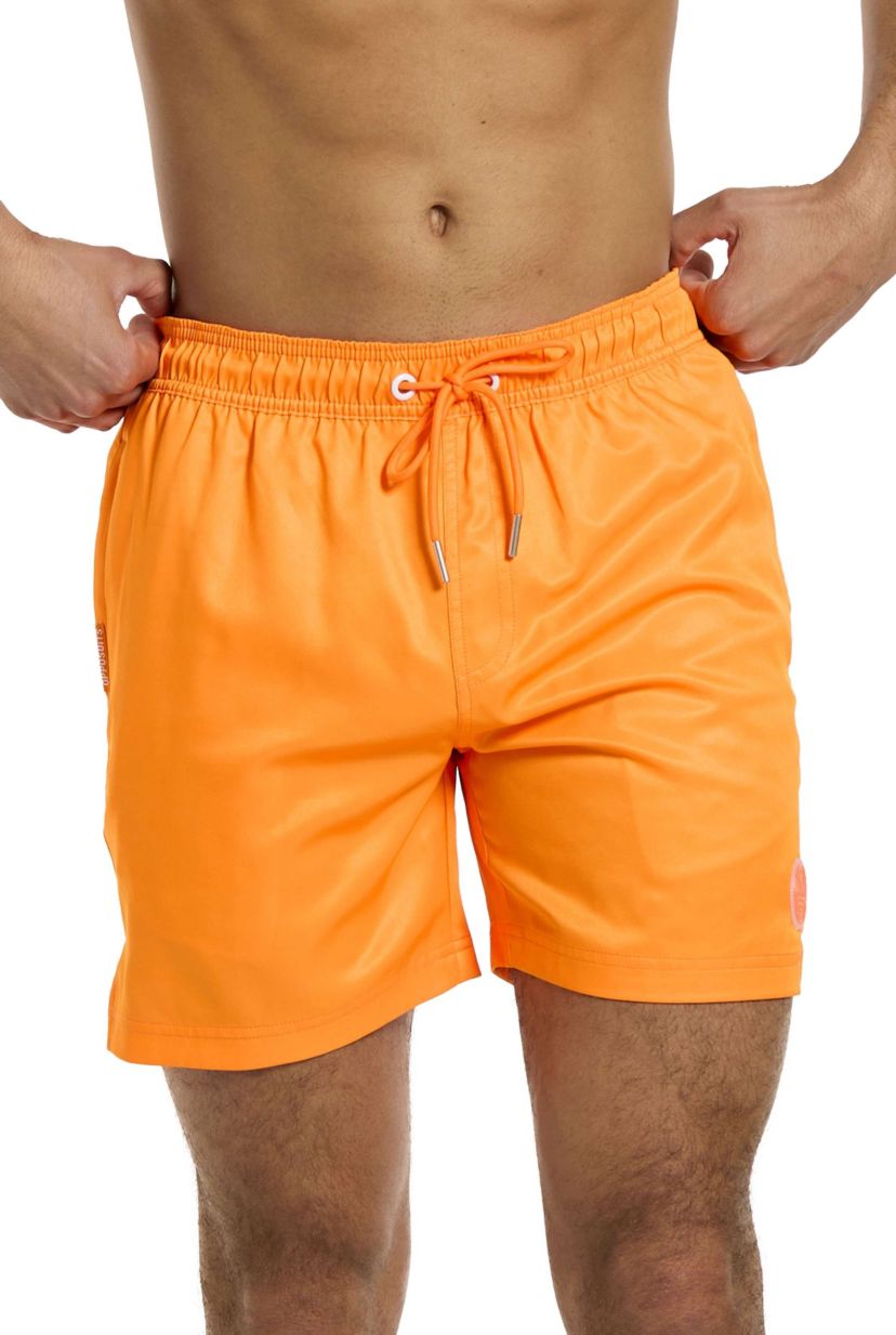 Neon Vivid Orange Swimshort