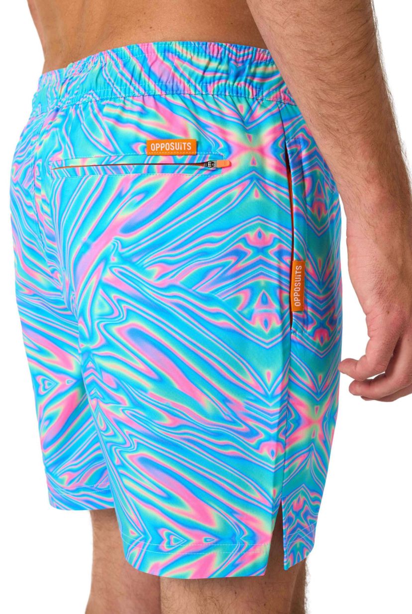 OppoSuits Mens Swim Short - Mr. Tie Dye