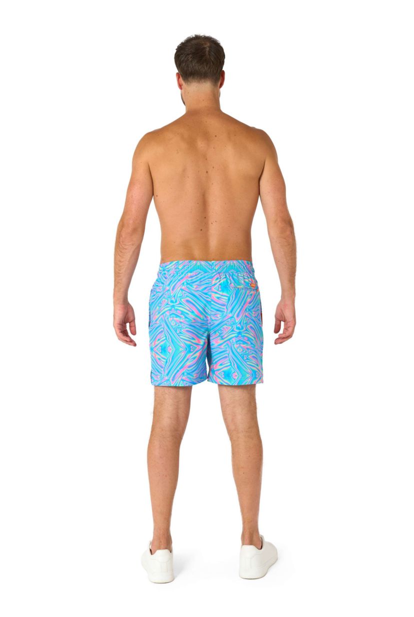OppoSuits Mens Swim Short - Mr. Tie Dye