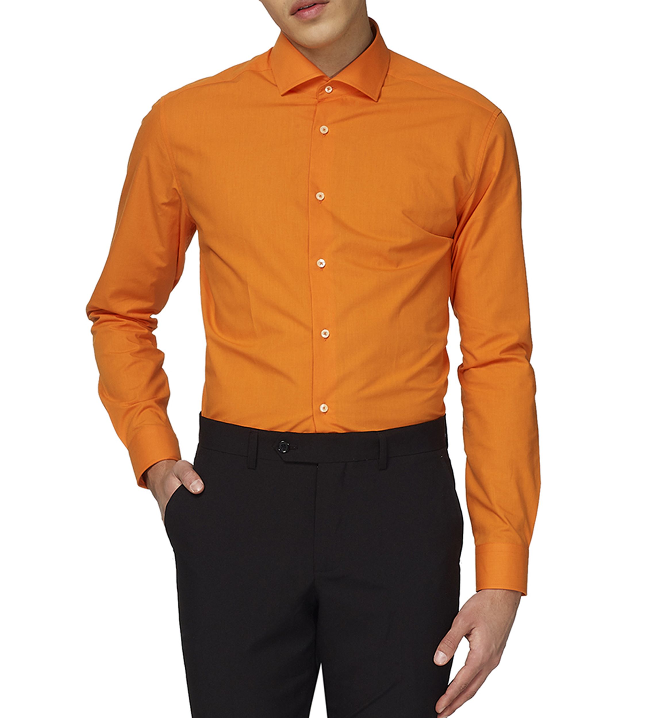 The Orange Long Sleeve Shirt