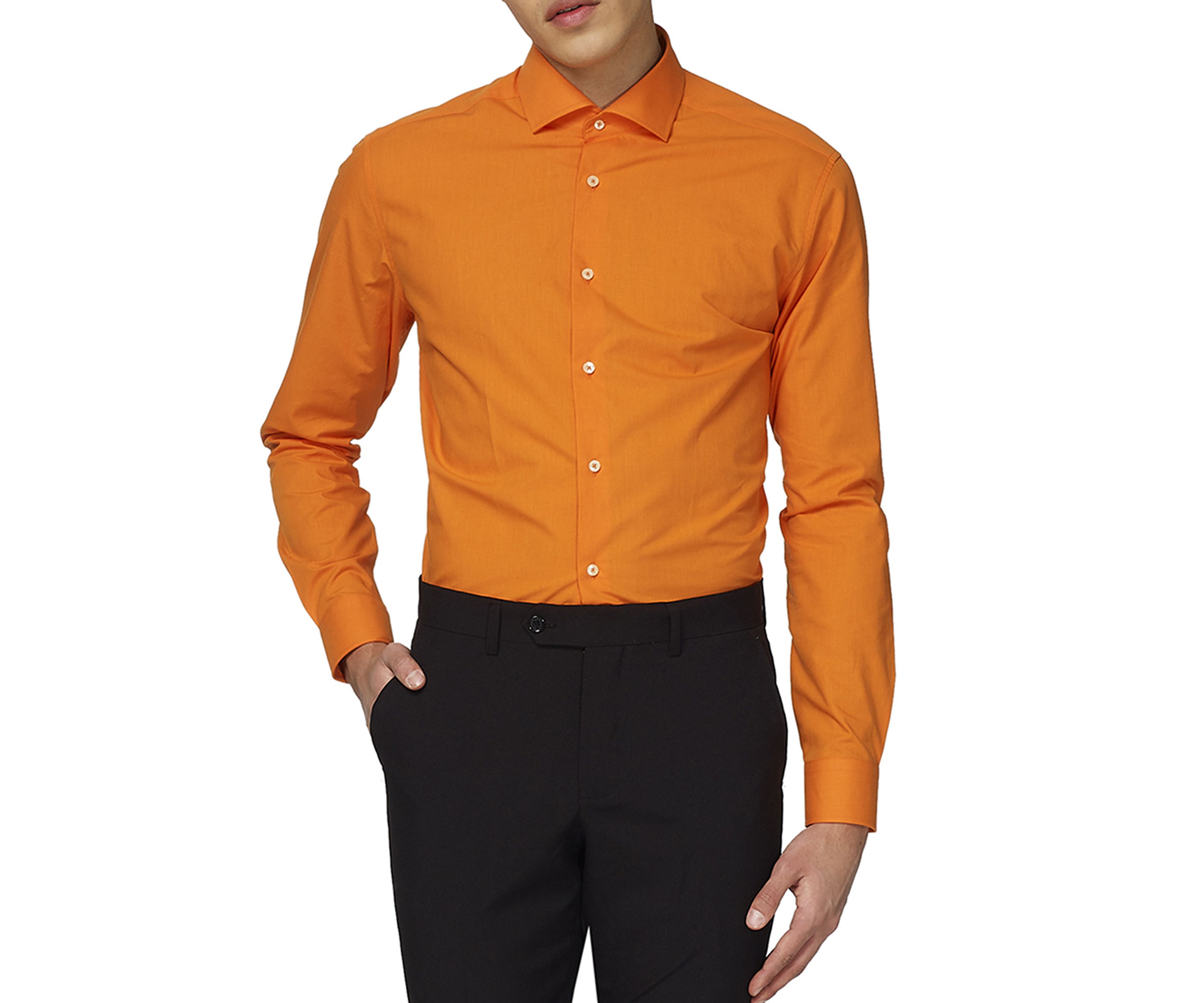 The Orange Long Sleeve Shirt
