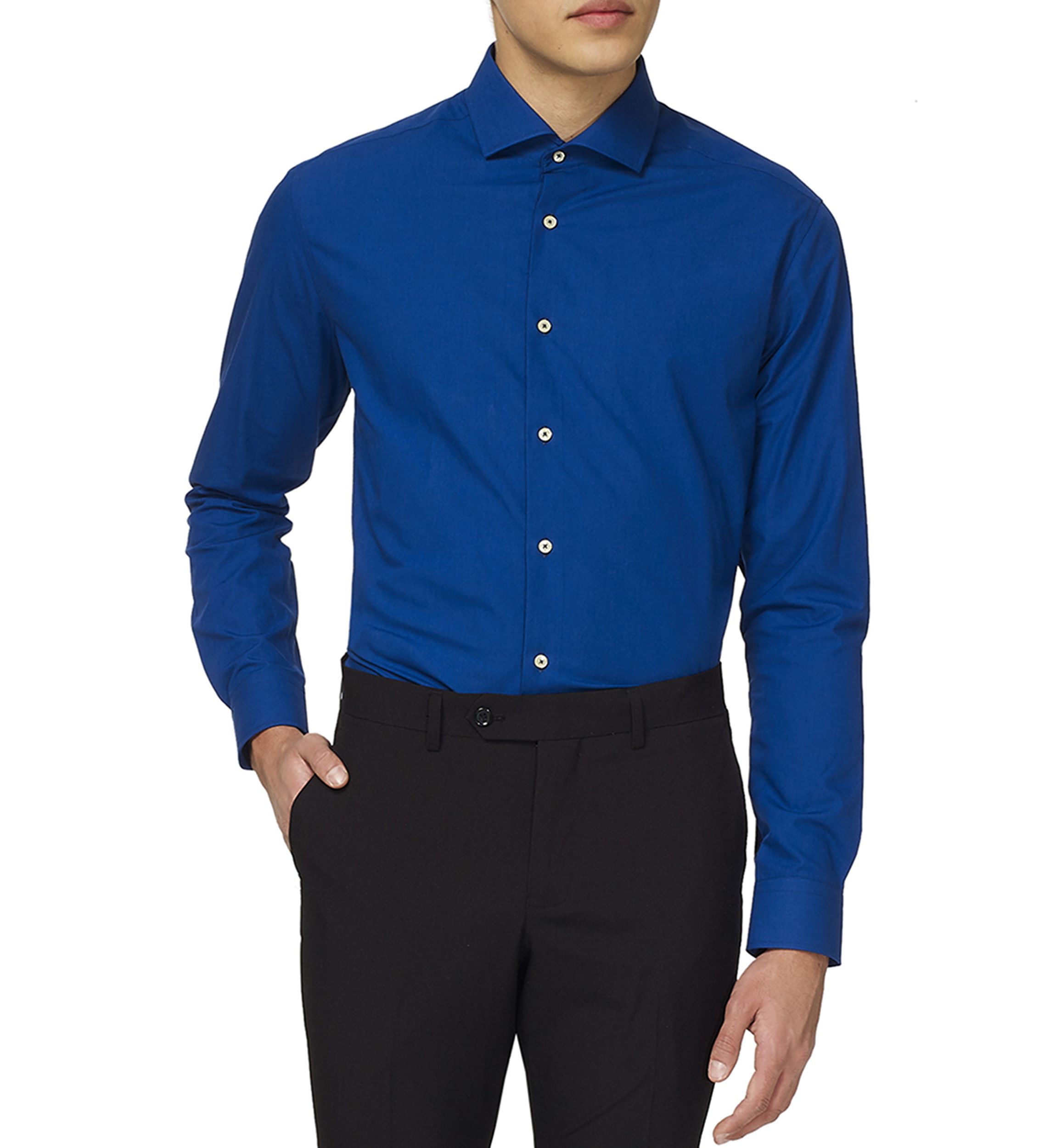 Northwestern Wildcats Navy Royale Long Sleeve Shirt