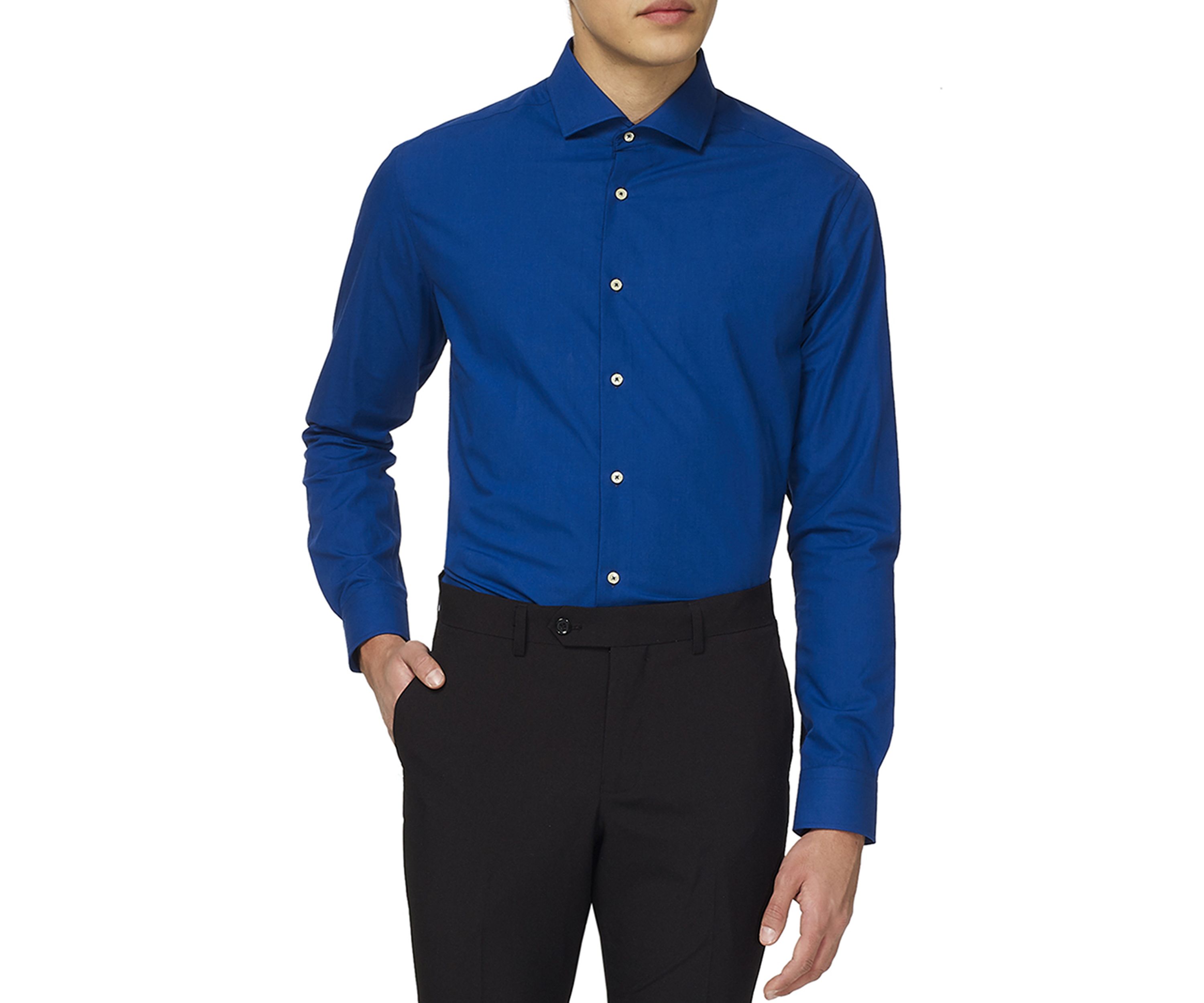 Northwestern Wildcats Navy Royale Long Sleeve Shirt
