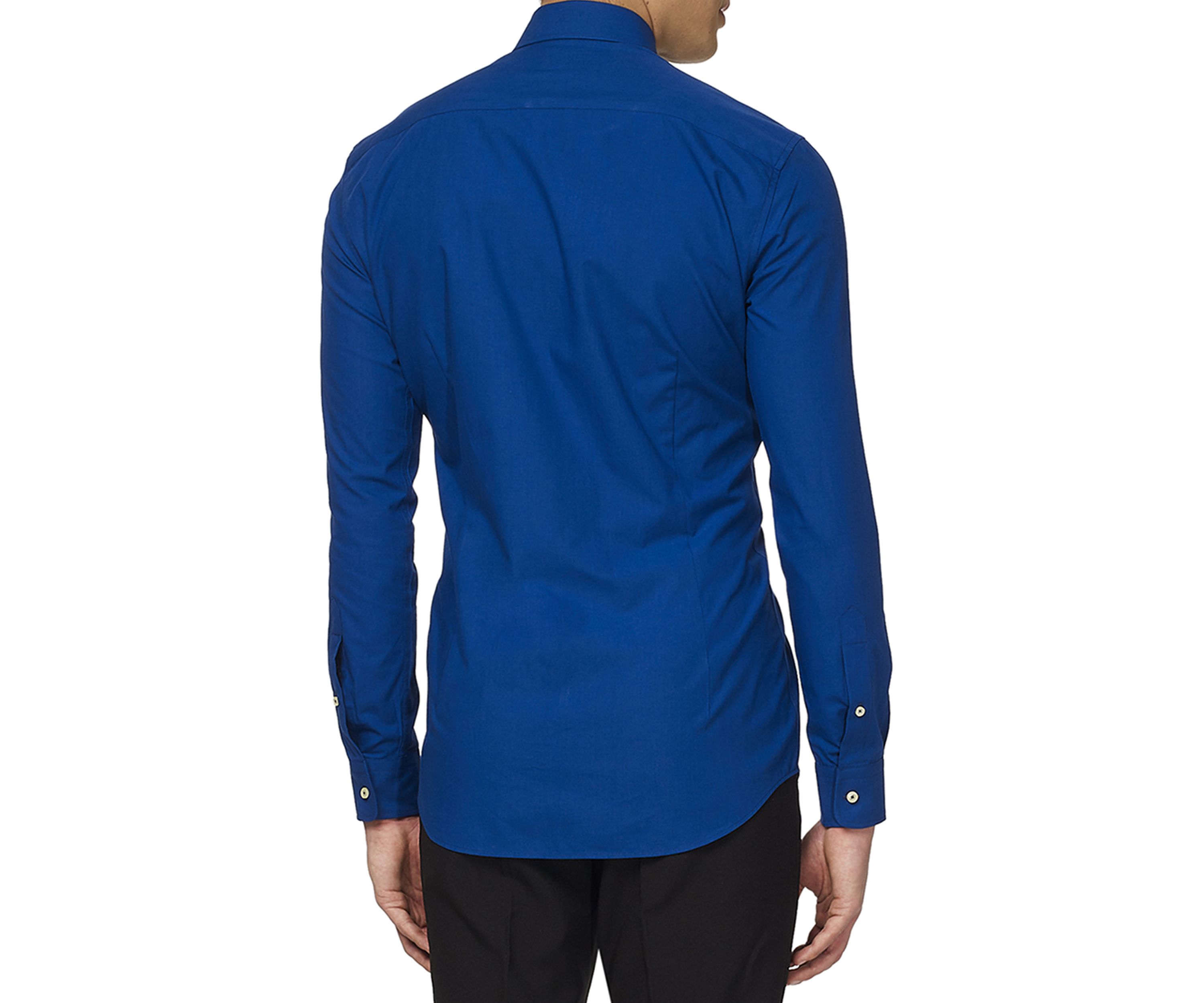 Northwestern Wildcats Navy Royale Long Sleeve Shirt