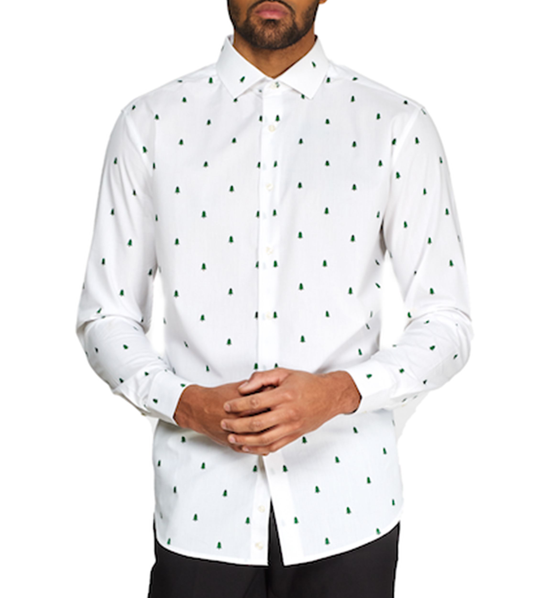 Christmas Trees Long Sleeve Shirt