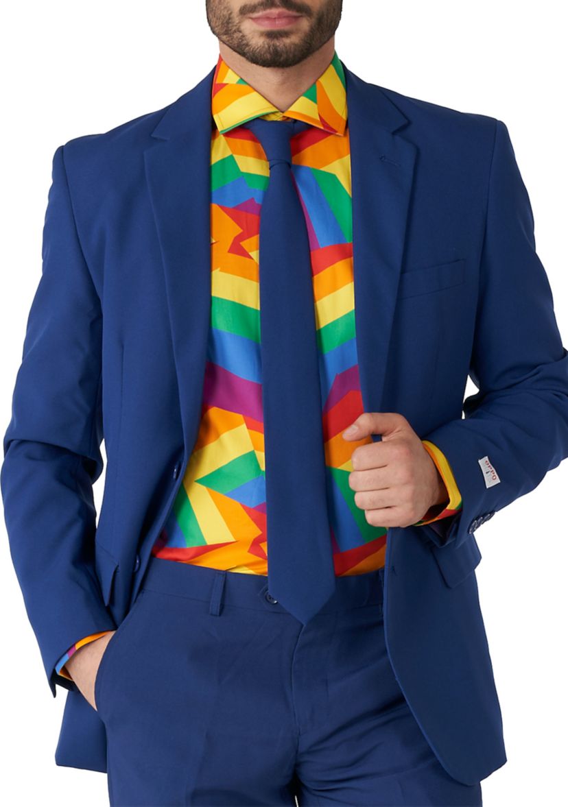 Zig Zag Rainbow Long Sleeve Shirt