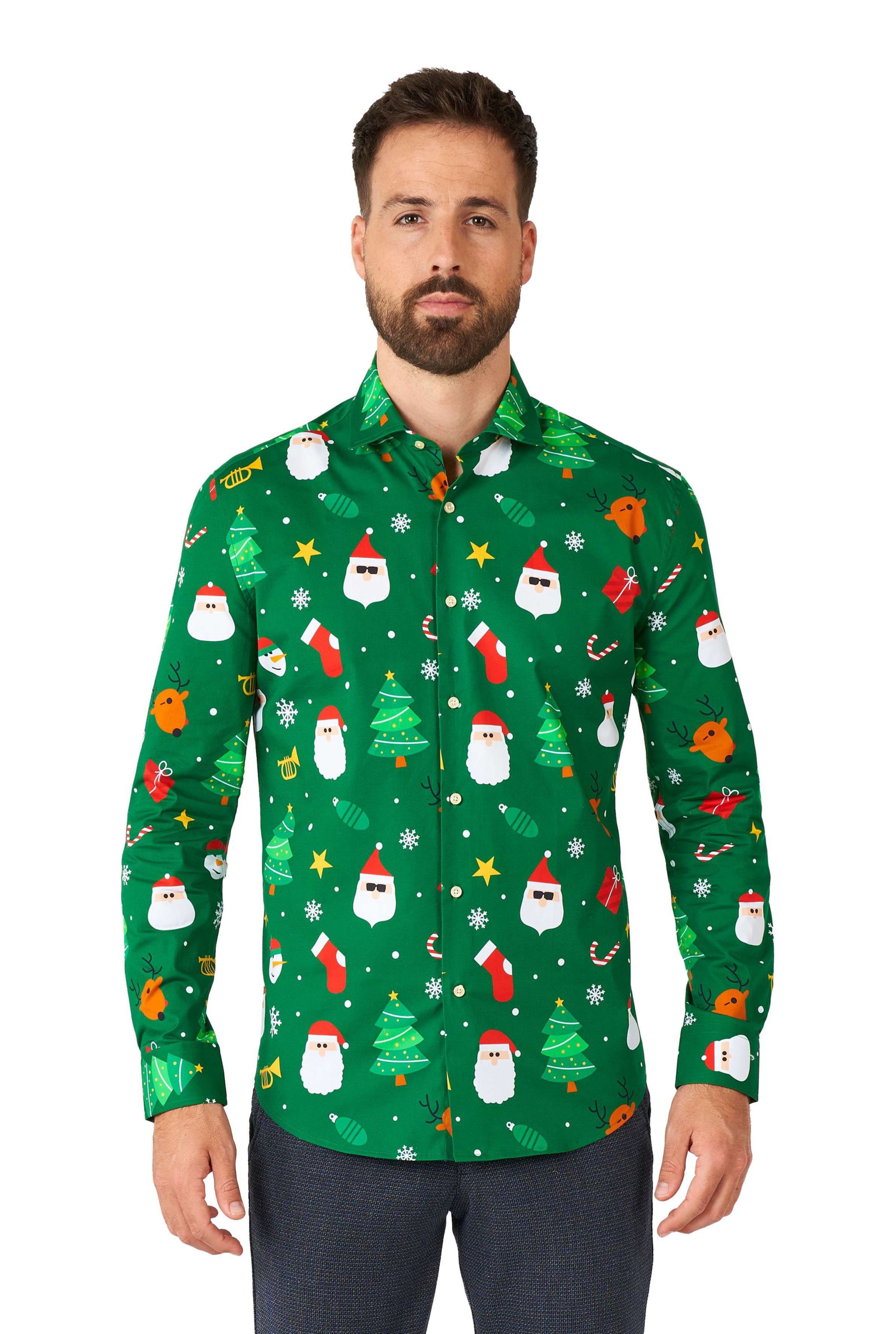 Festivity Green Long Sleeve Shirt