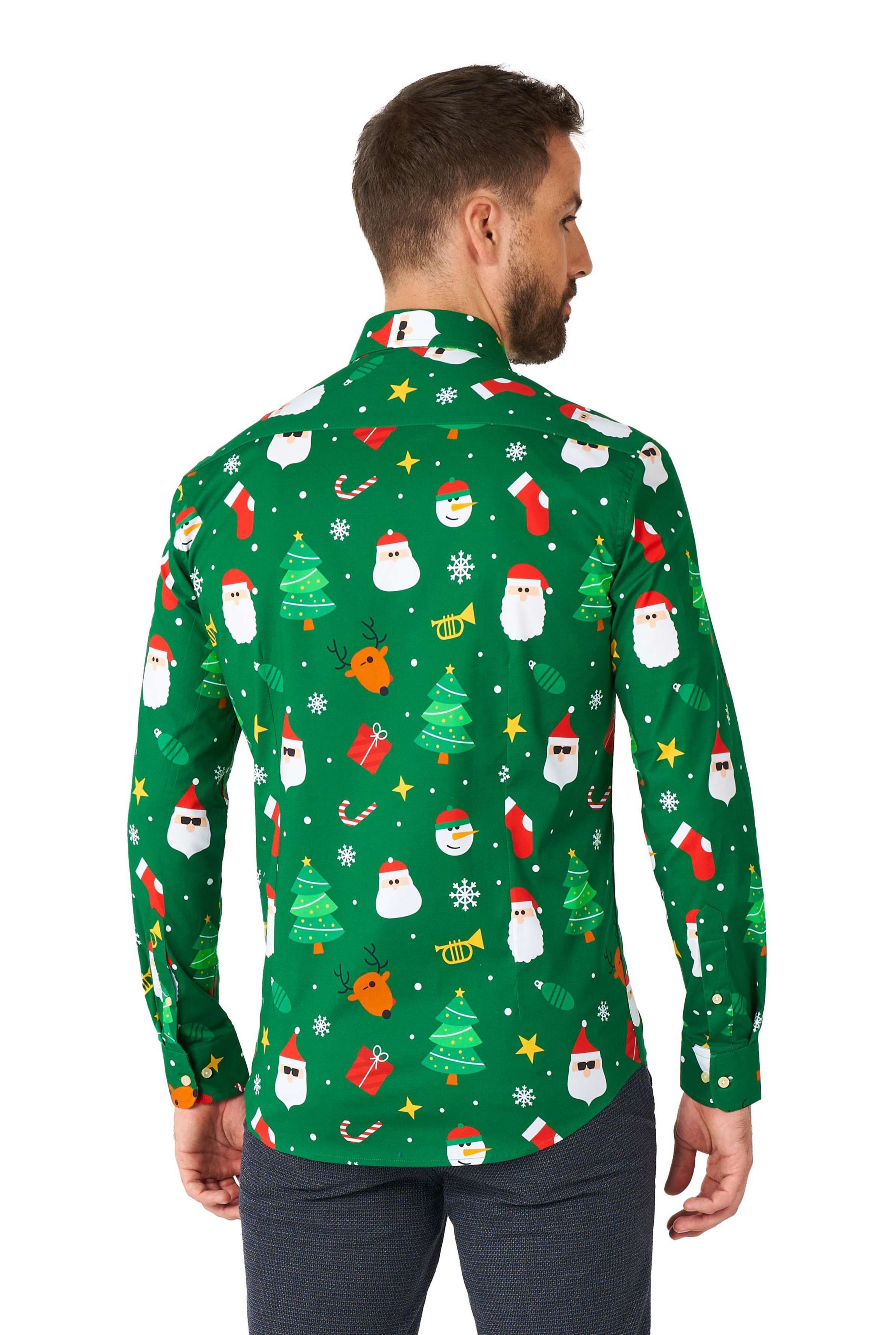 Festivity Green Long Sleeve Shirt