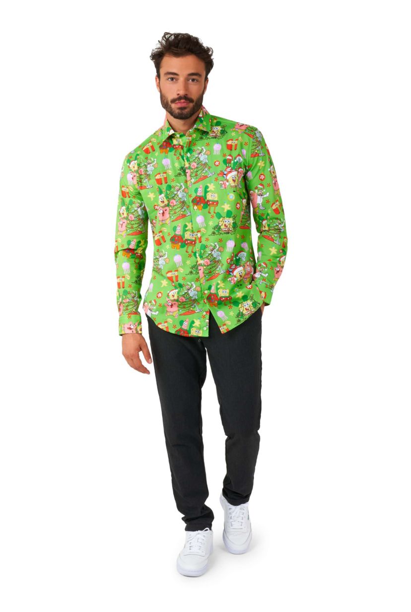 SpongeBob™ Christmas Long Sleeve Shirt