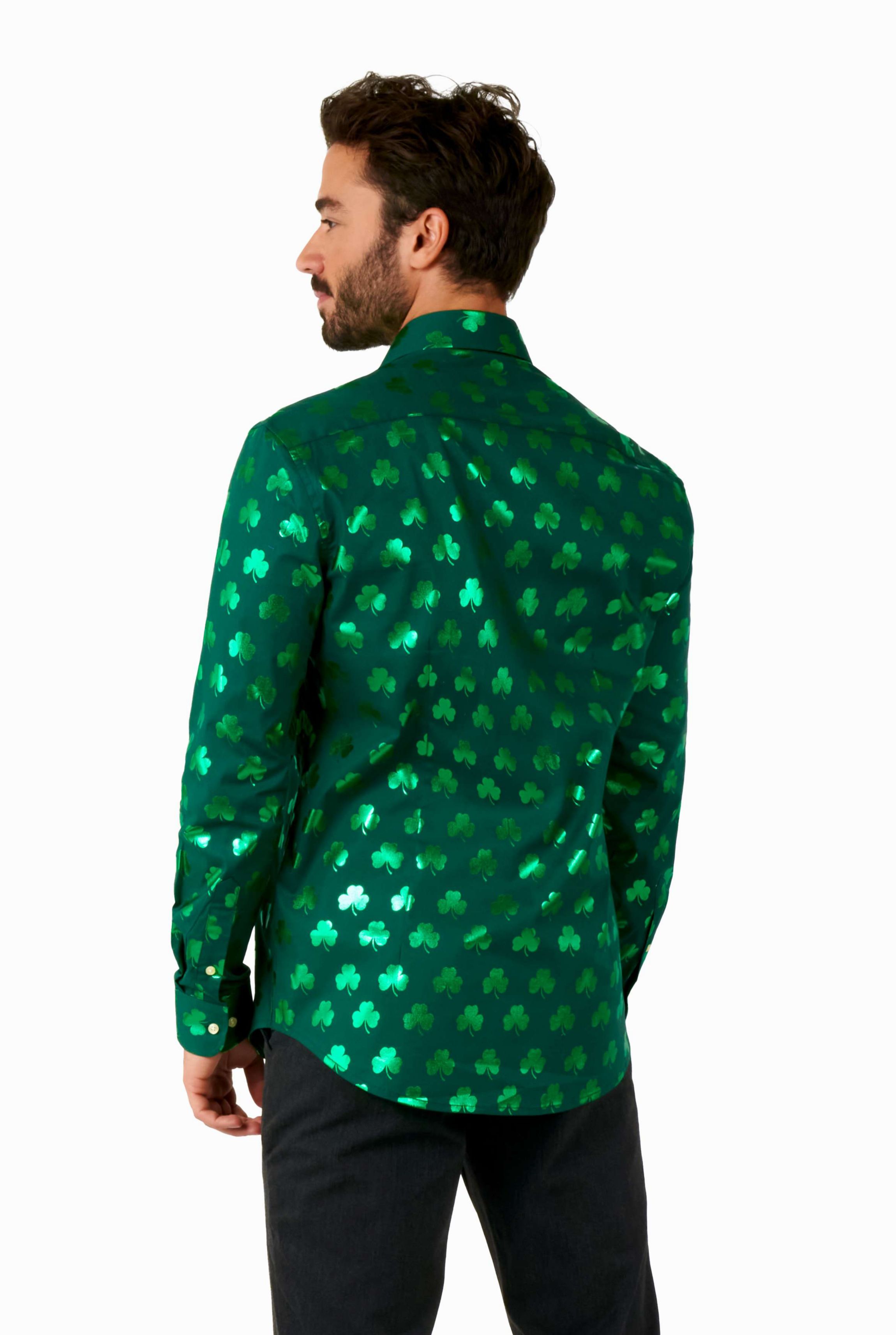 Shiny Shamrock Long Sleeve Shirt