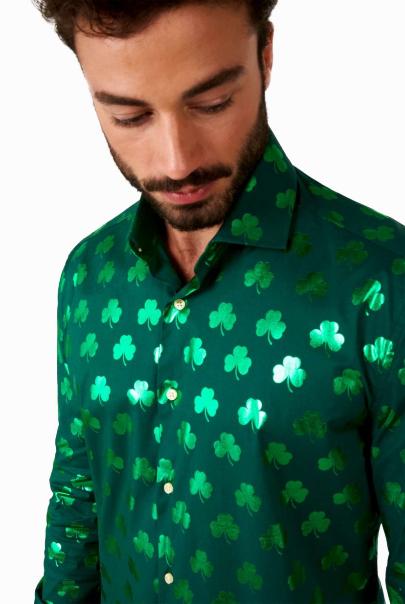 Shiny Shamrock Long Sleeve Shirt