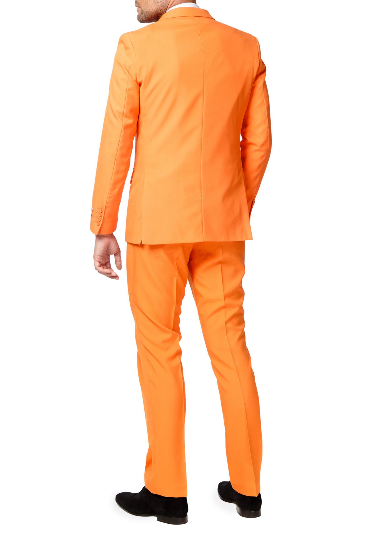 The Orange  2 Piece Suit + Tie
