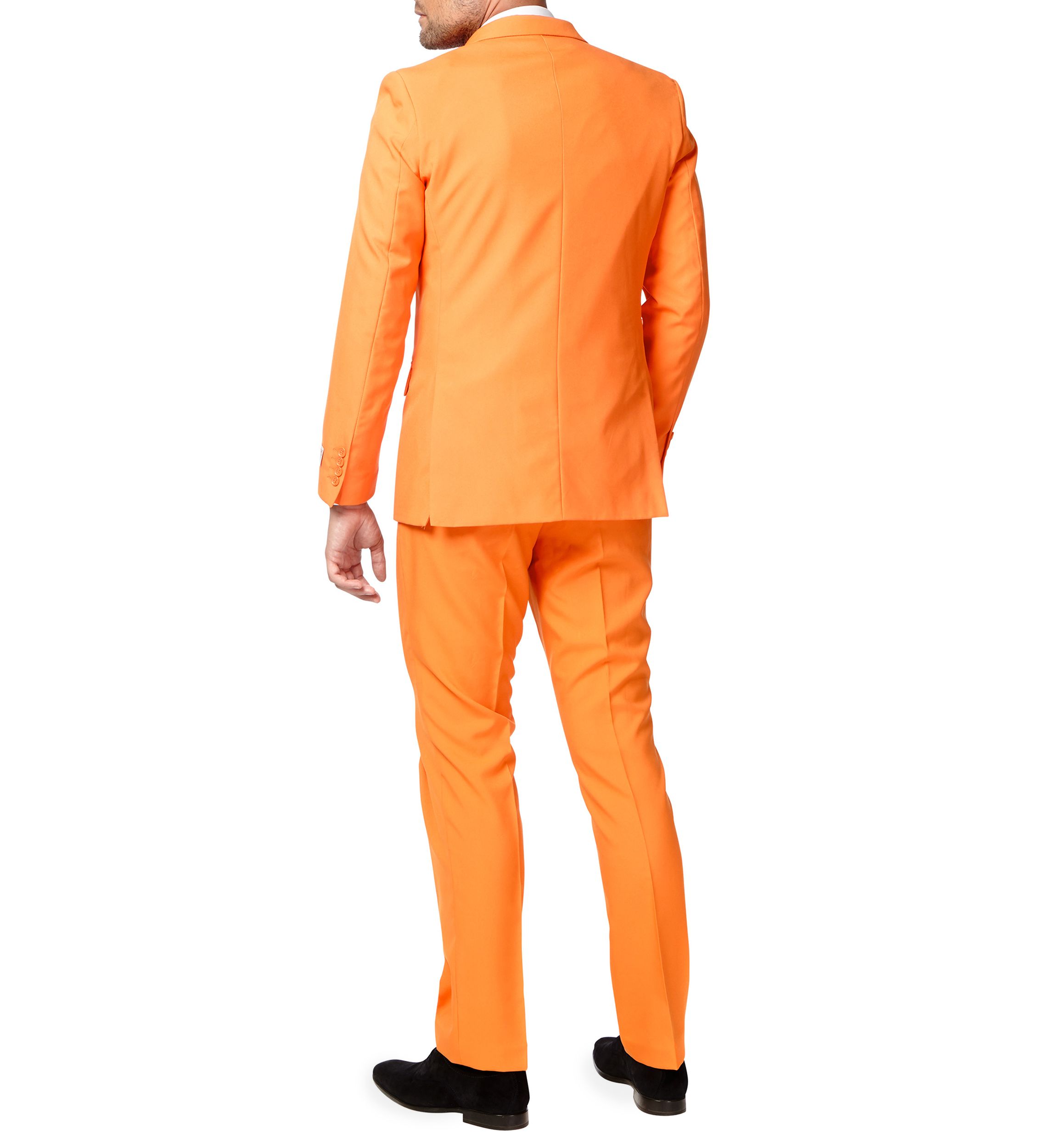 The Orange  2 Piece Suit + Tie