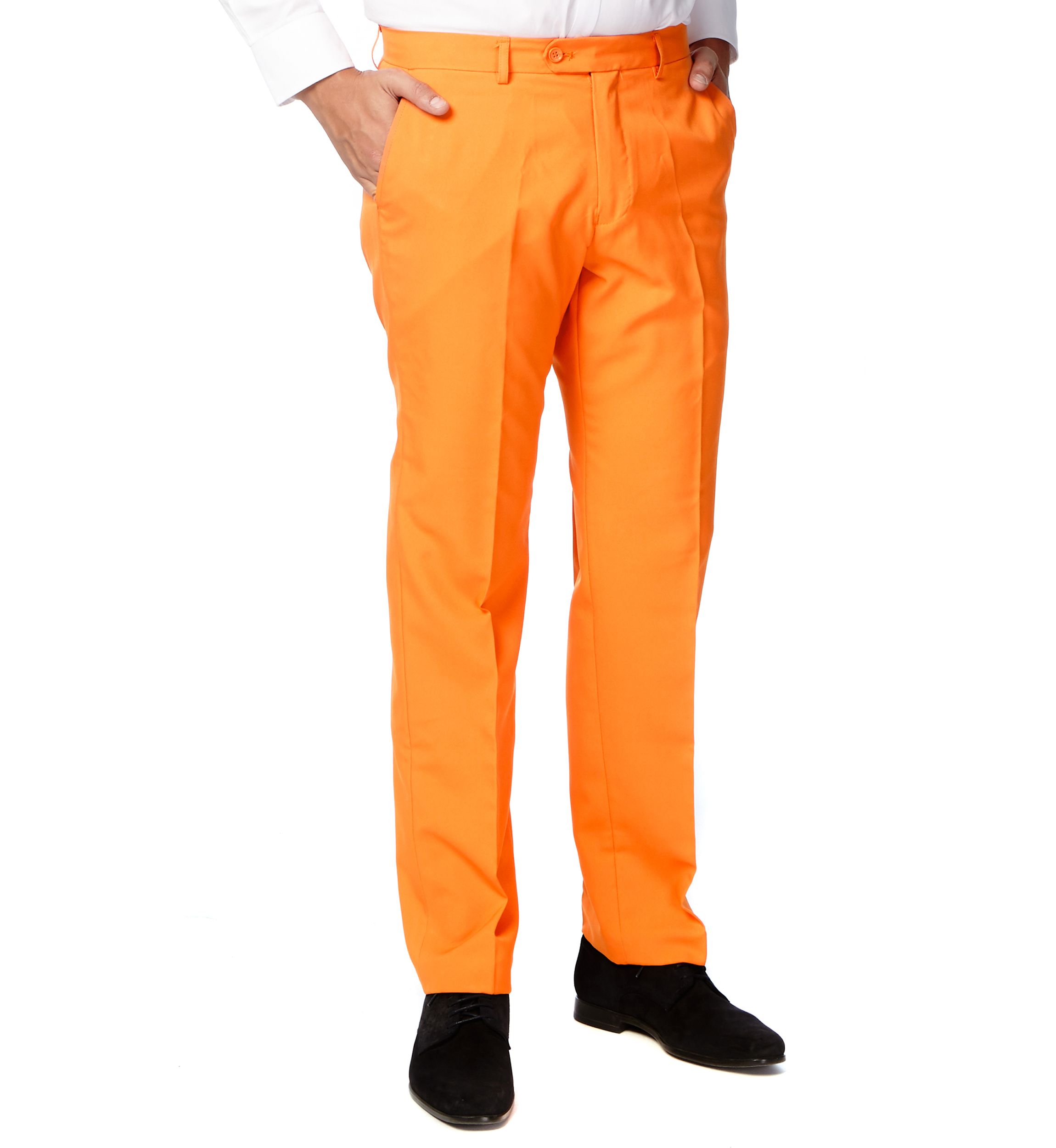 The Orange  2 Piece Suit + Tie