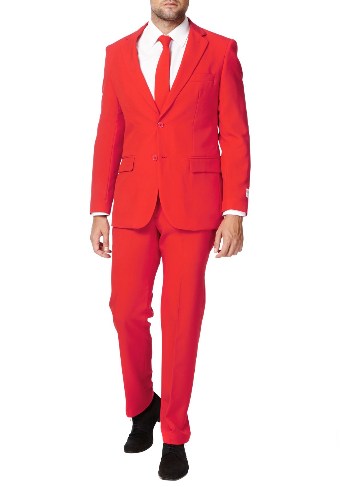 Red Devil  2 Piece Suit + Tie