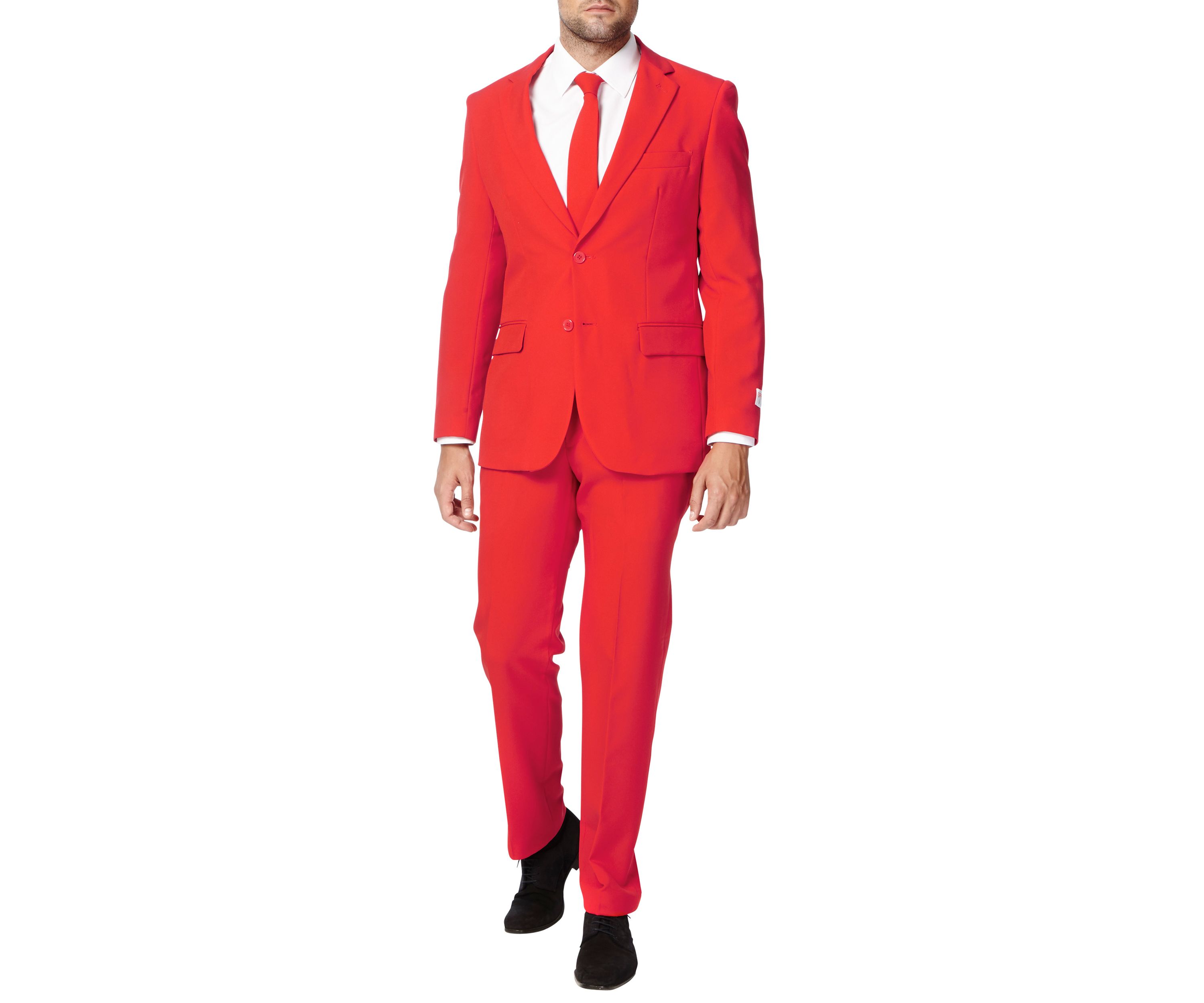 Red Devil  2 Piece Suit + Tie