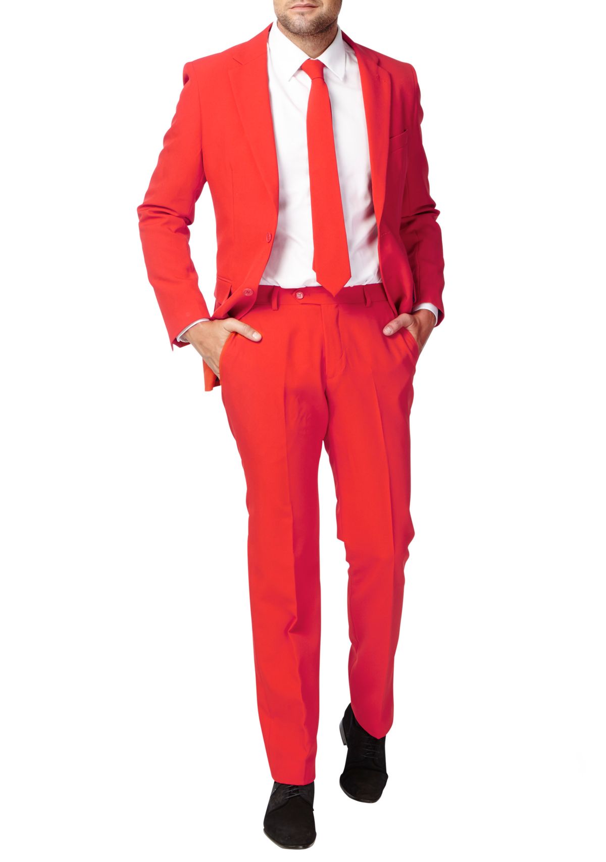 Red Devil  2 Piece Suit + Tie