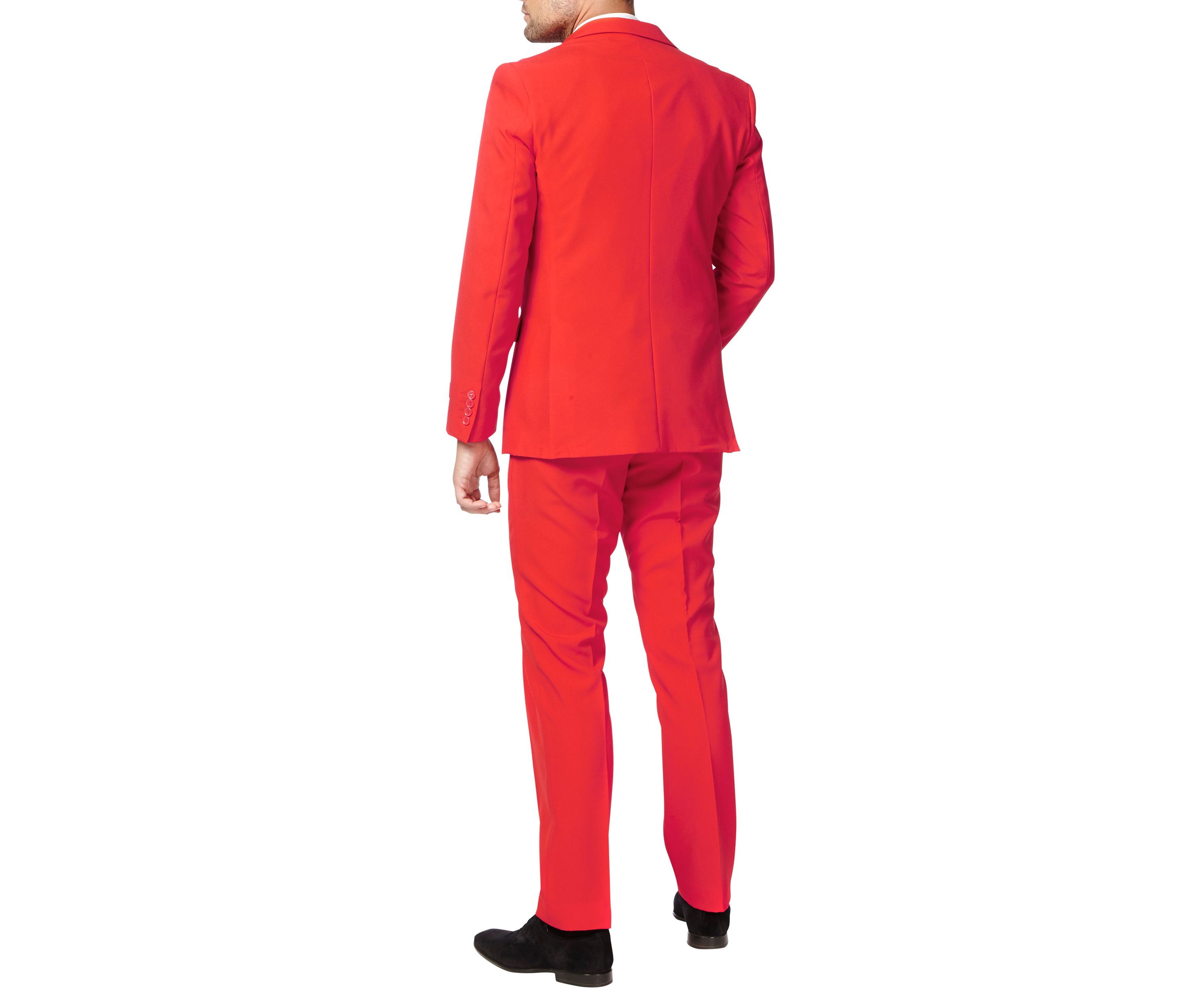 Red Devil  2 Piece Suit + Tie