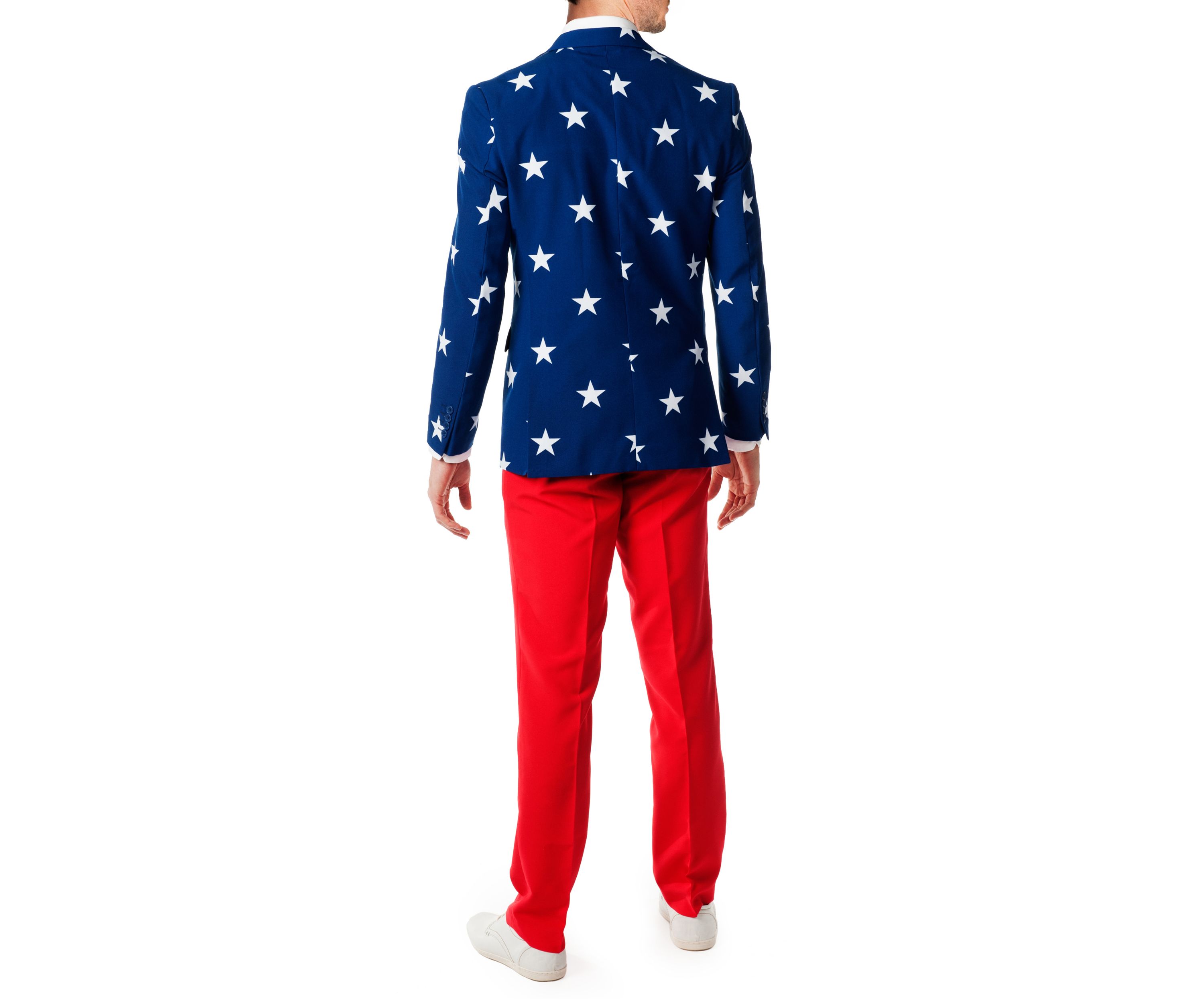 Stars and Stripes  2 Piece Suit + Tie