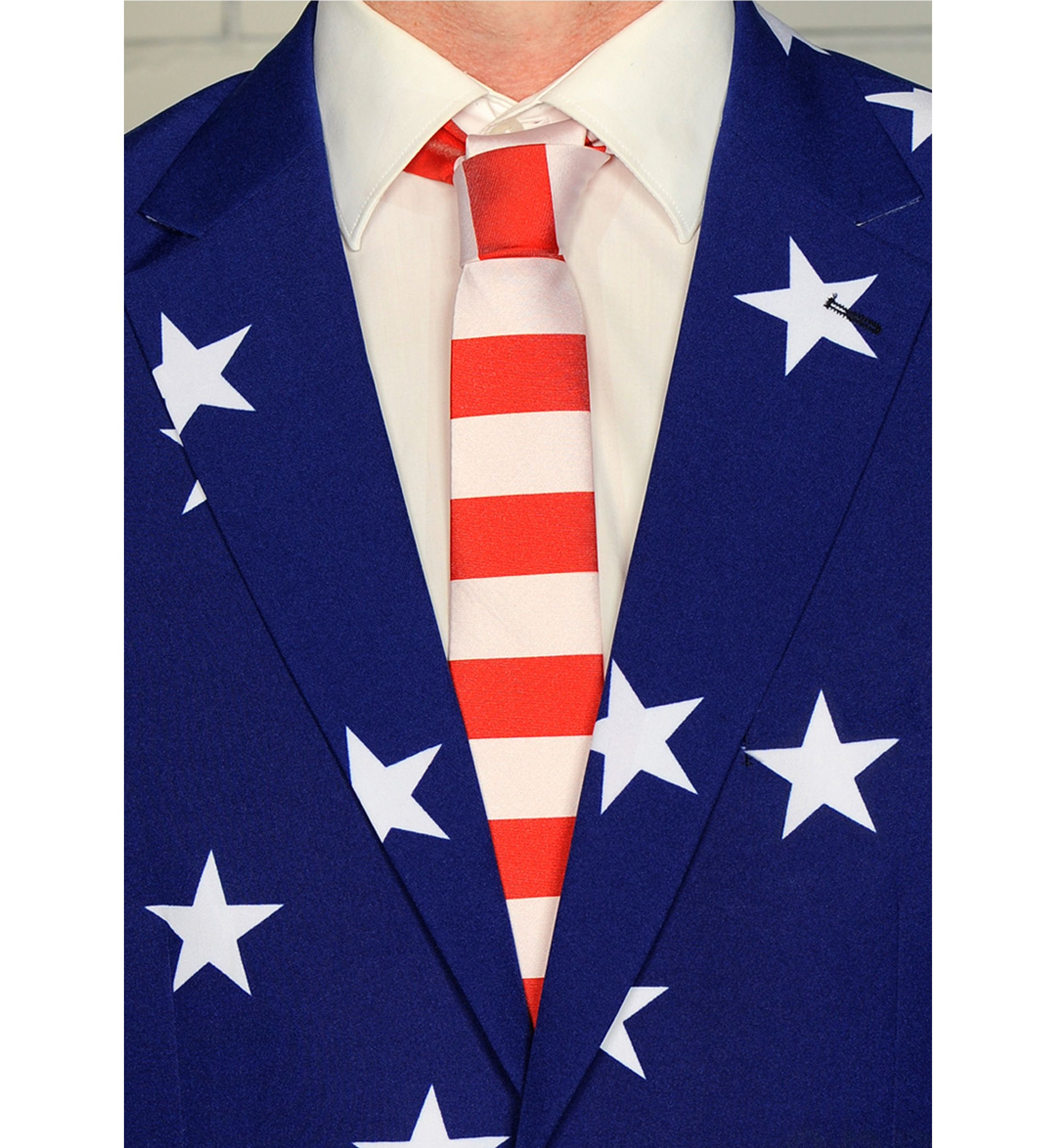 Stars and Stripes  2 Piece Suit + Tie