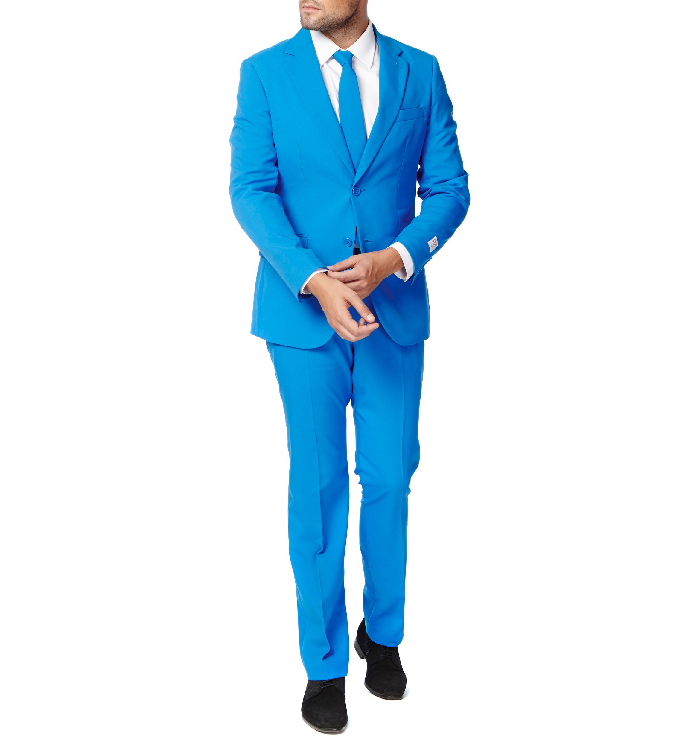 Blue Steel  2 Piece Suit + Tie