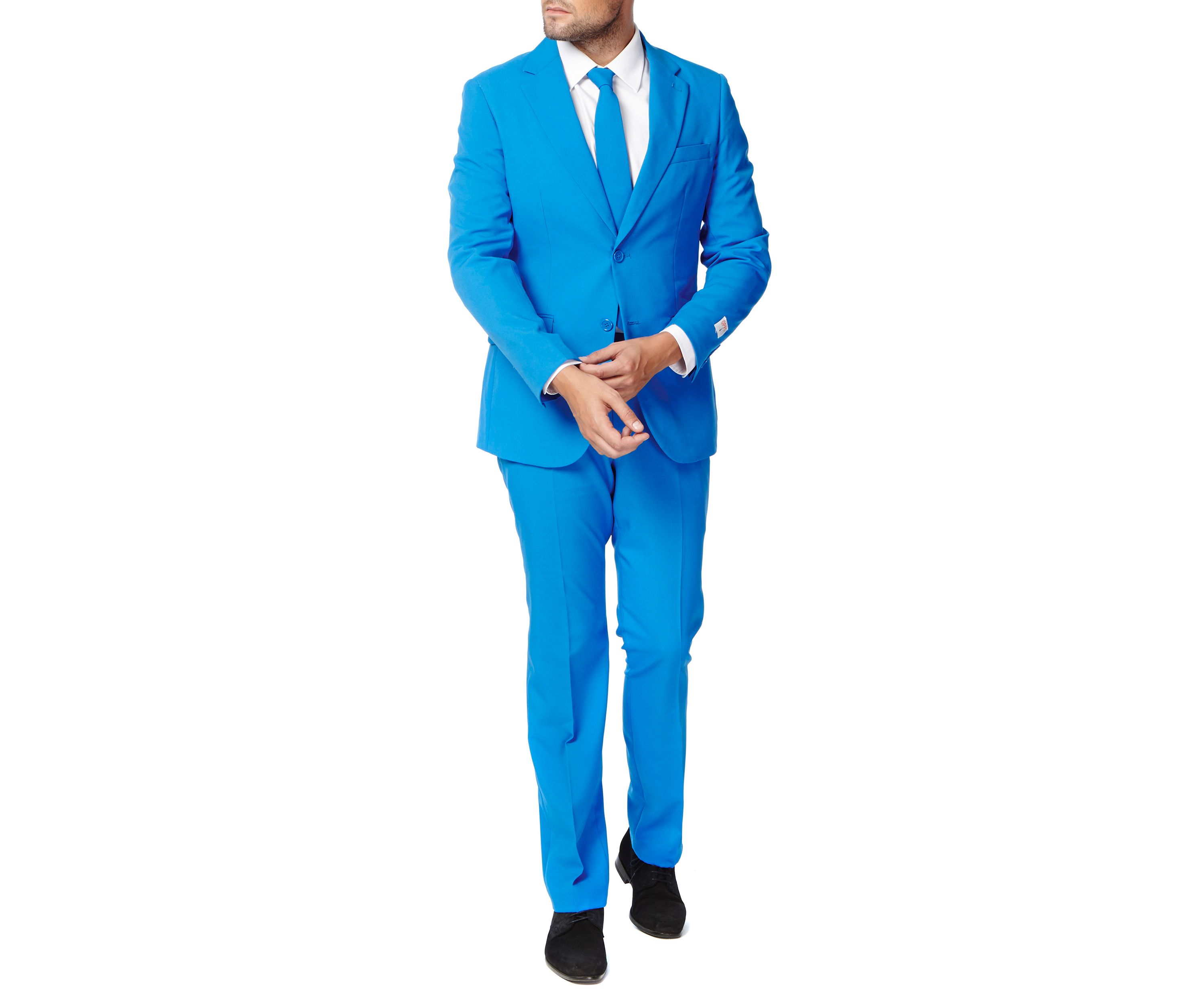 Blue Steel  2 Piece Suit + Tie