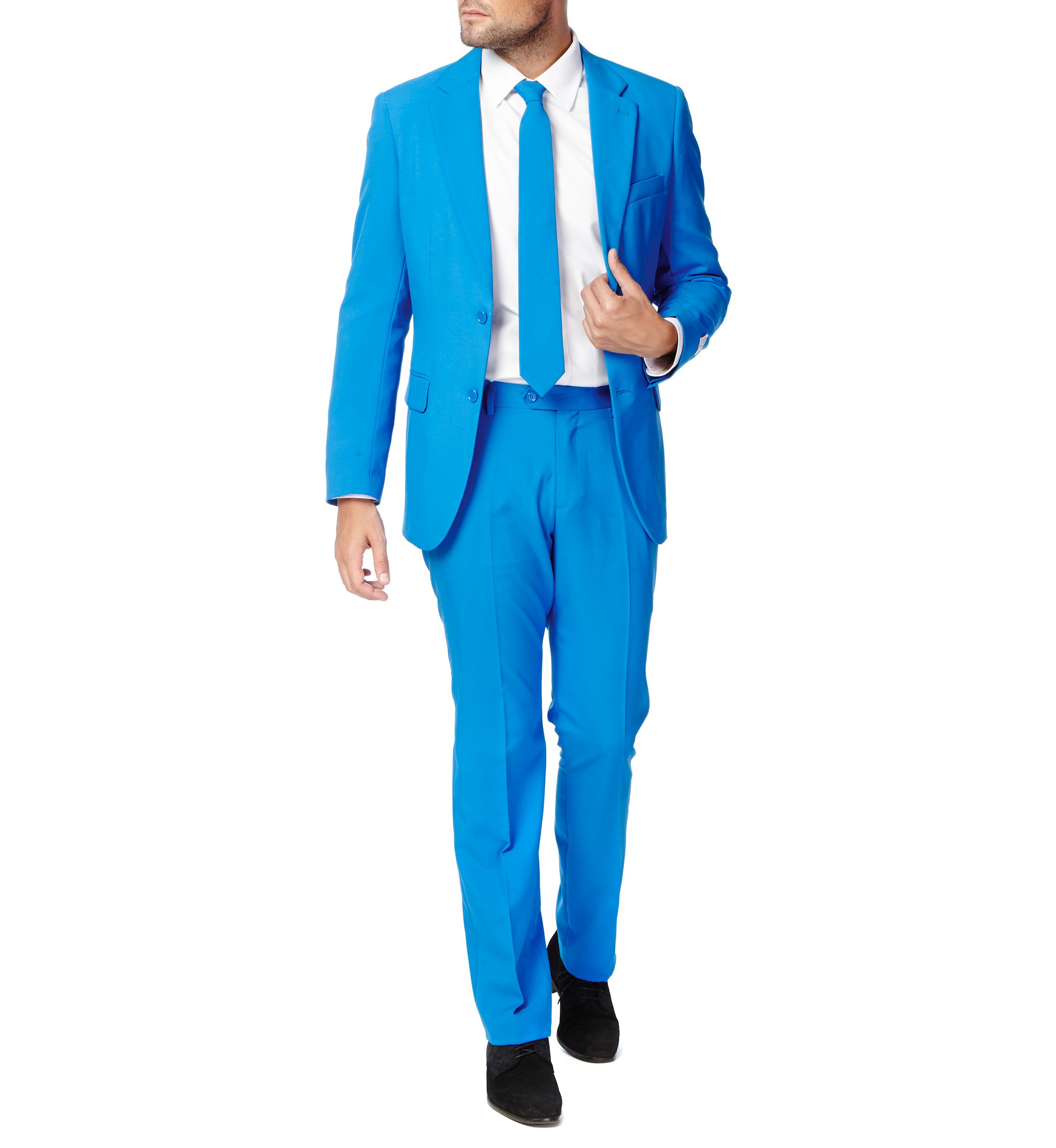 Blue Steel  2 Piece Suit + Tie
