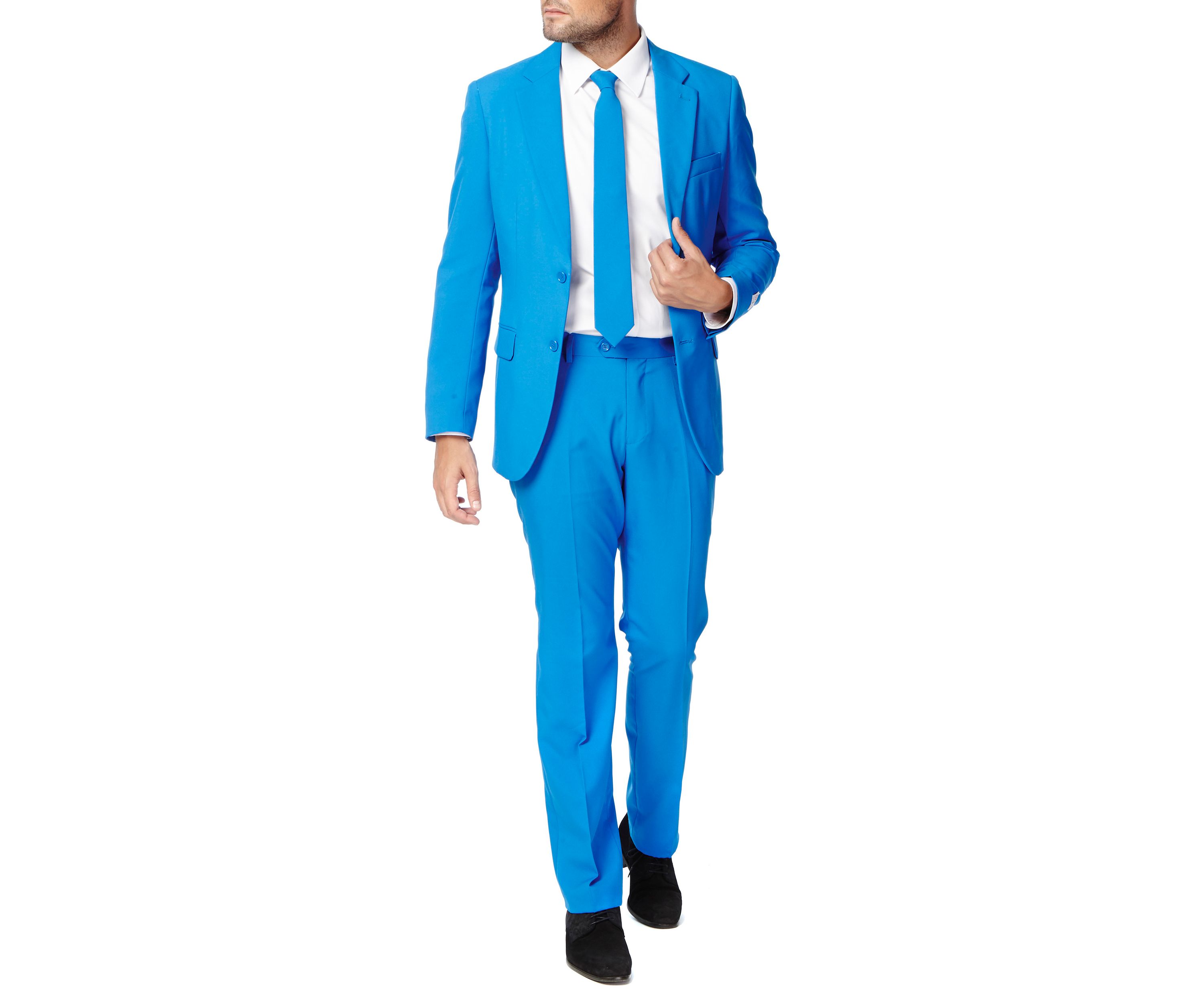 Blue Steel  2 Piece Suit + Tie