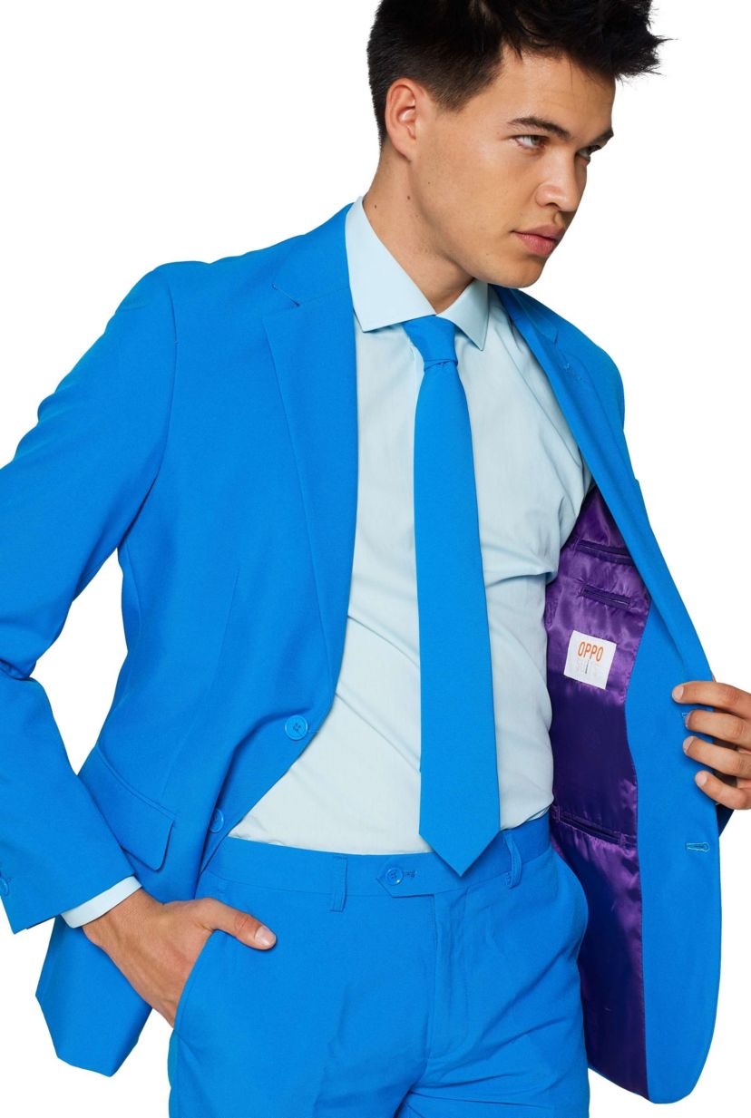 Blue Steel  2 Piece Suit + Tie