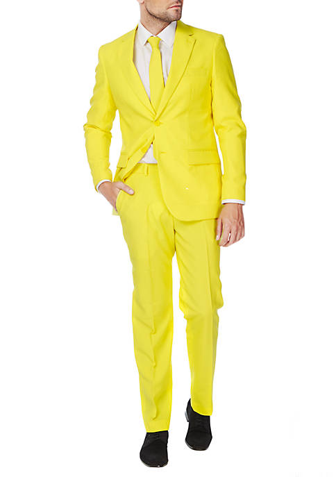 OppoSuits Yellow Fellow Solid Suit