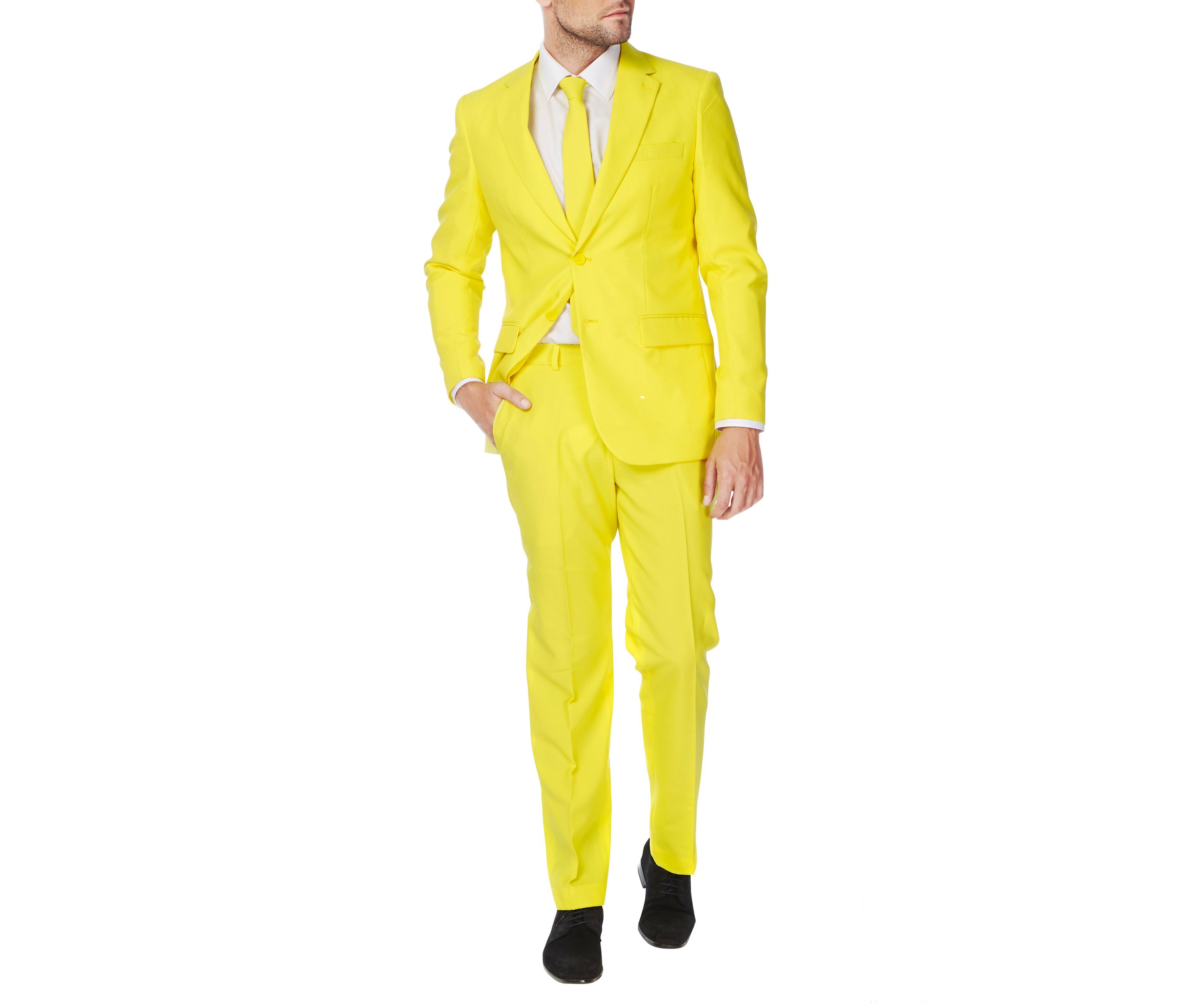 Yellow Fellow  2 Piece Suit + Tie