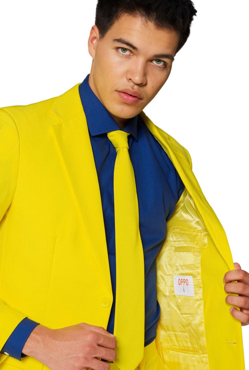 Yellow Fellow  2 Piece Suit + Tie